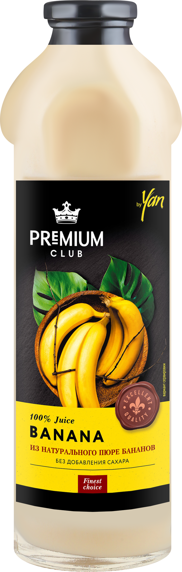 Изображение товара Сок банановый восстановленный PREMIUM CLUB 0.93л натуральный и полезный