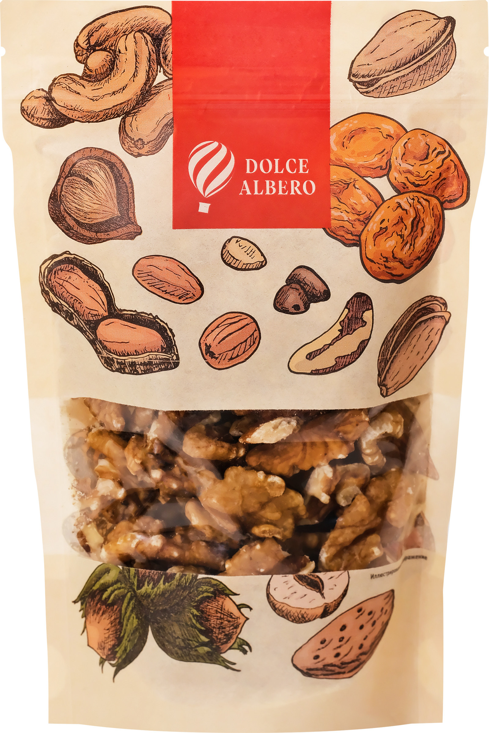 Изображение товара Орех грецкий DOLCE ALBERO очищенный, 100г