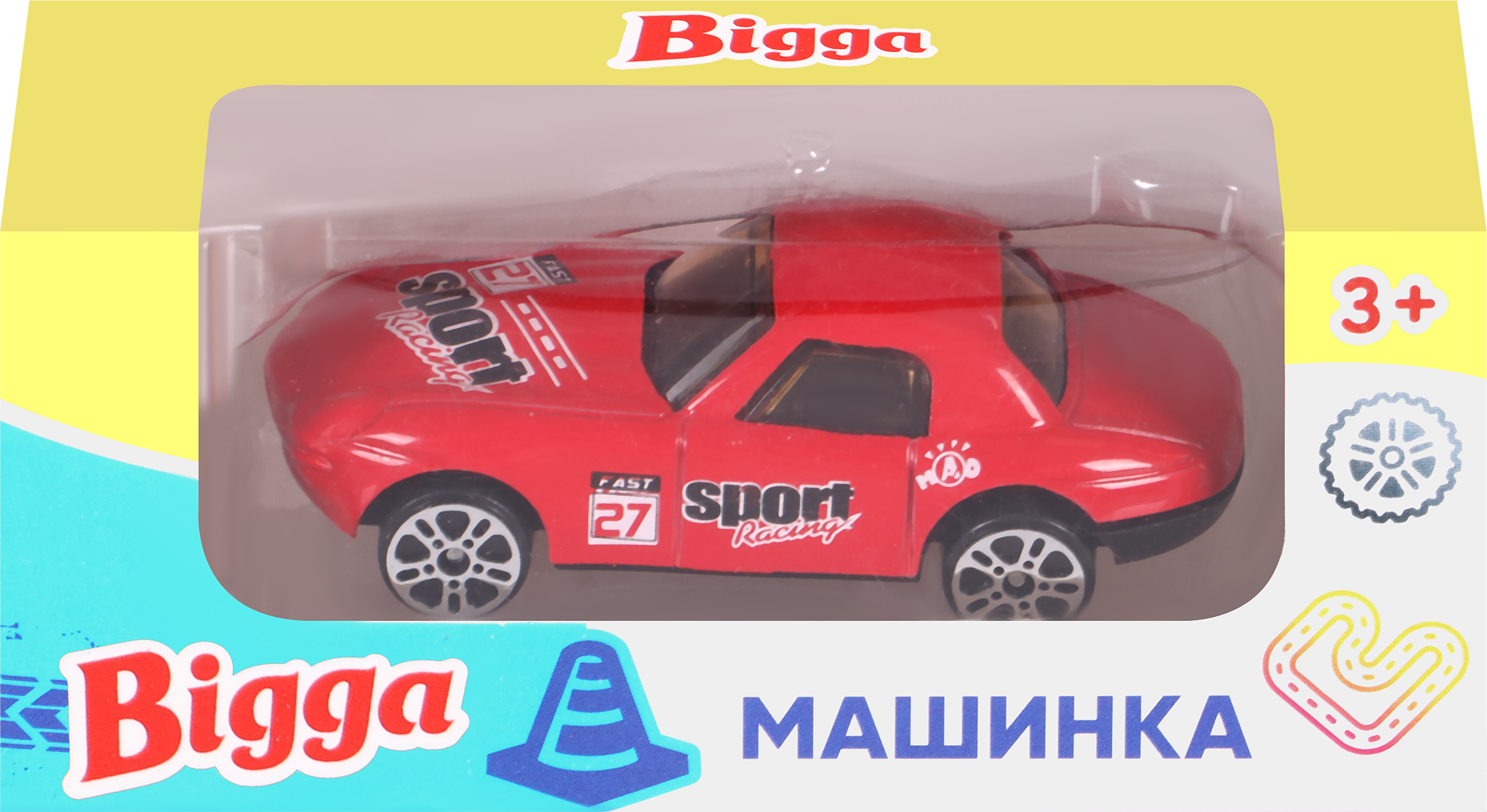 Изображение товара Игрушка BIGGA Машинка 7см, Арт. BT878016