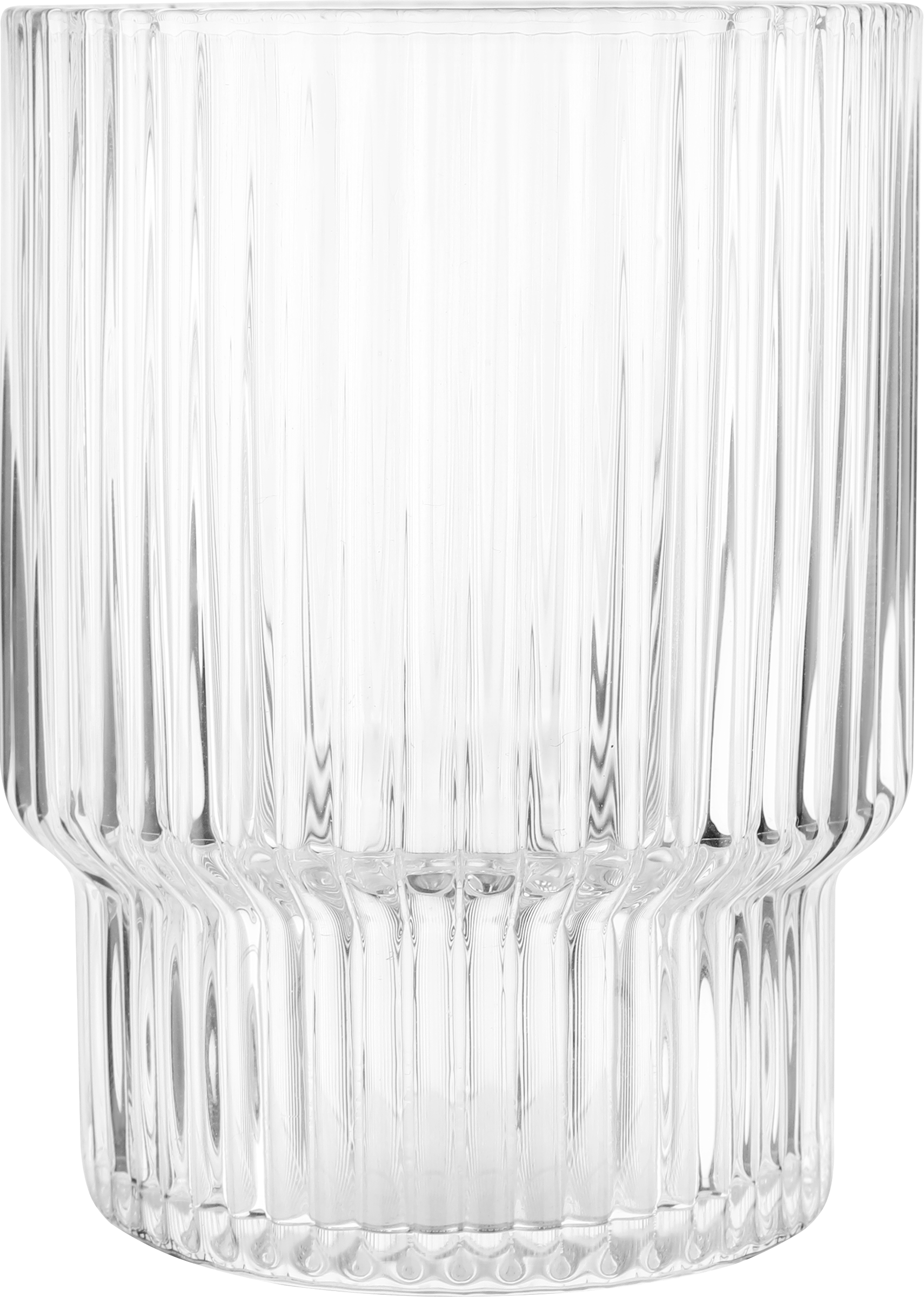 Изображение товара Стакан HOMECLUB Stripes низкий стеклянный 330мл