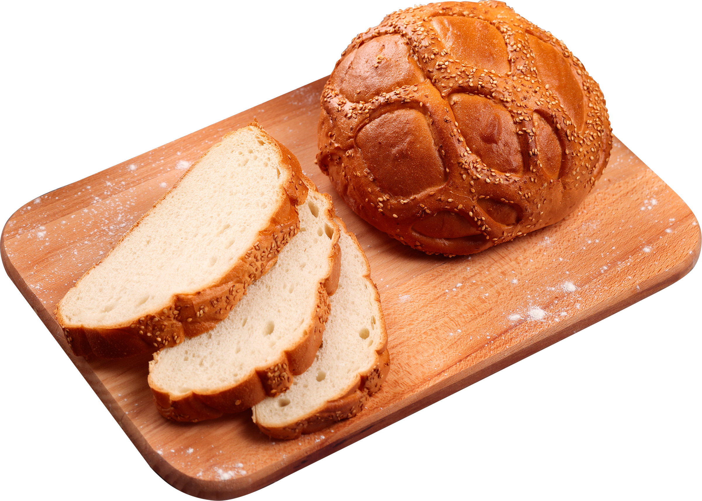 Изображение товара Хлеб ЛЕНТА FRESH Домашний с кунжутом на закваске, 250г