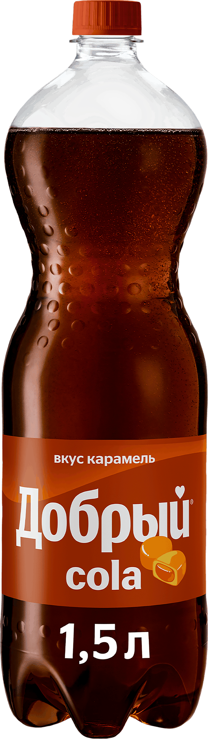 Изображение товара Газированный напиток Добрый Cola Карамель 1.5л освежающий лимонад