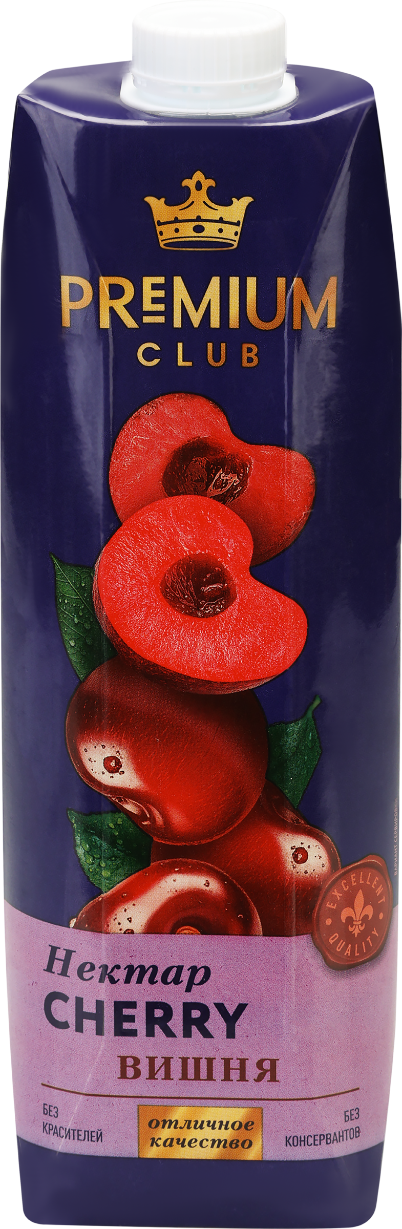 Изображение товара Нектар PREMIUM CLUB Вишневый, 1л - полезный и вкусный напиток