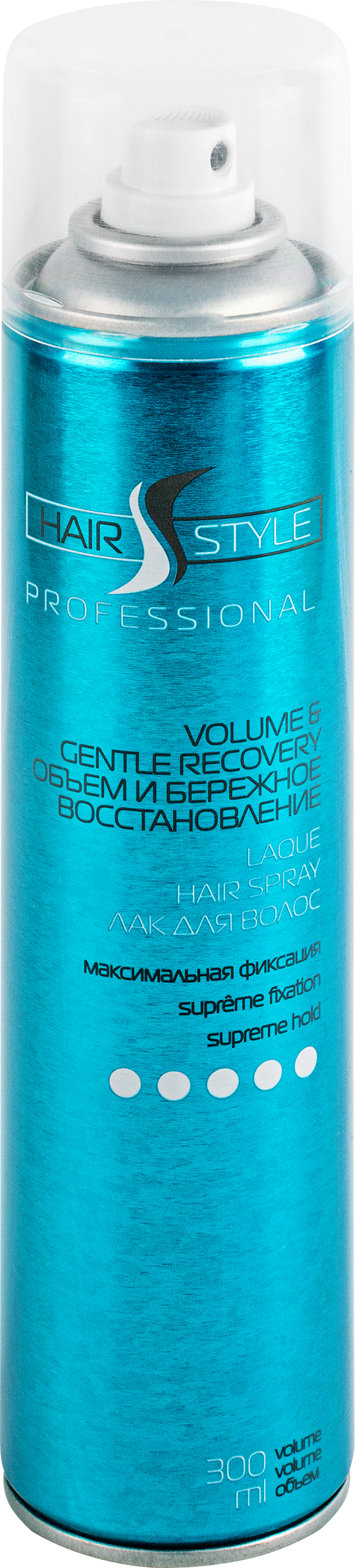 Изображение товара Лак для укладки волос HAIR STYLE Объем и бережное восстановление 5, 300мл