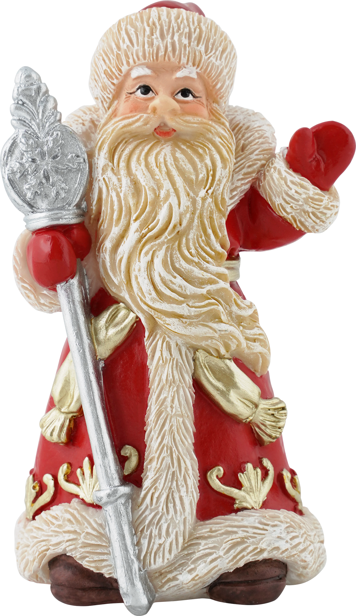 Изображение товара Новогодний сувенир HOMECLUB Дед Мороз или Снегурочка 10,5см полирезин