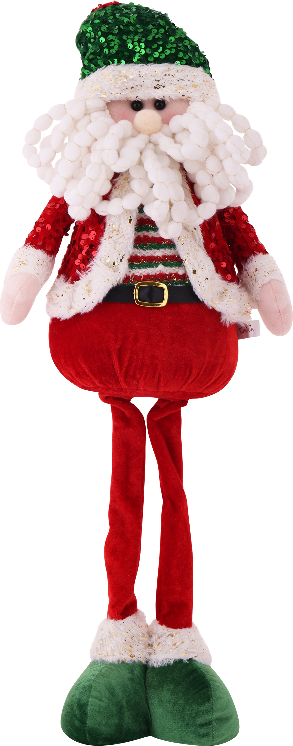Изображение товара Новогодняя фигура HOMECLUB Санта/Снеговик/Олень 80см в красных и зеленых тонах