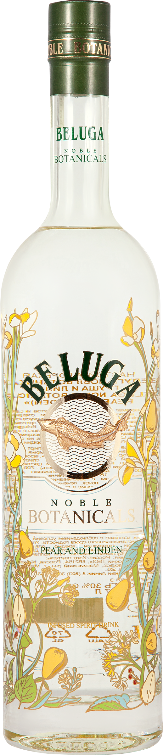 Изображение товара Настойка BELUGA Noble Botanicals груша и липа 30% 0.7л