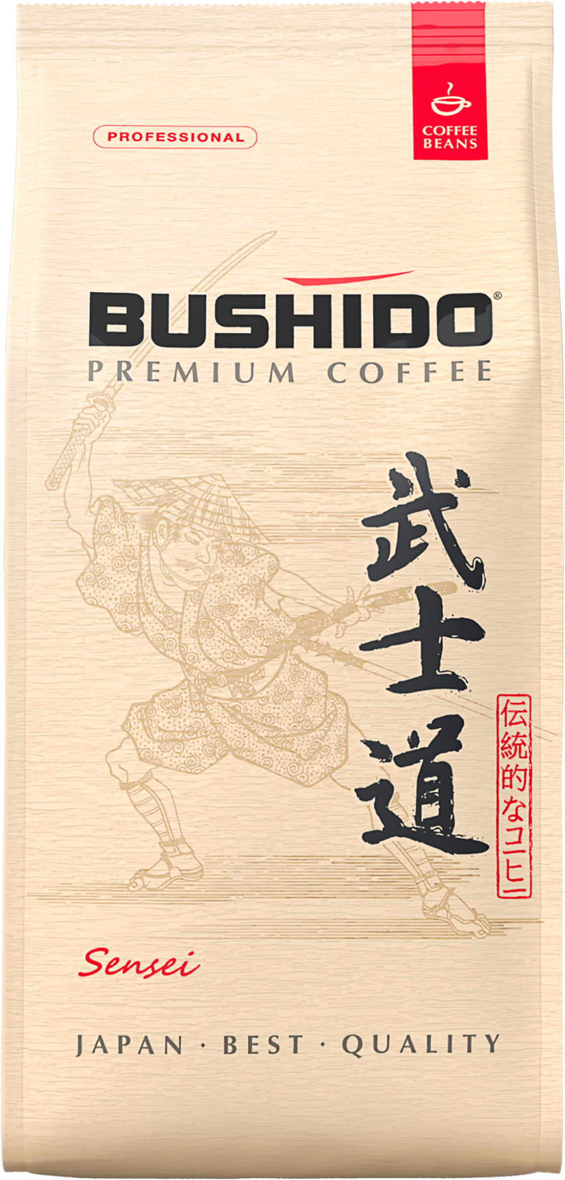 Изображение товара Кофе зерновой BUSHIDO Sensei 1кг - премиальная арабика