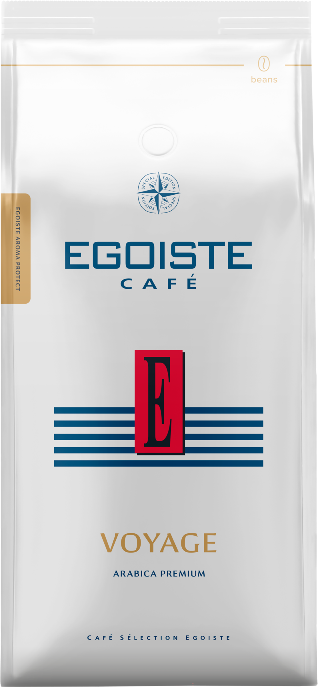 Изображение товара Кофе зерновой EGOISTE Voyage 1 кг - арабика премиум с нотами черники и жасмина