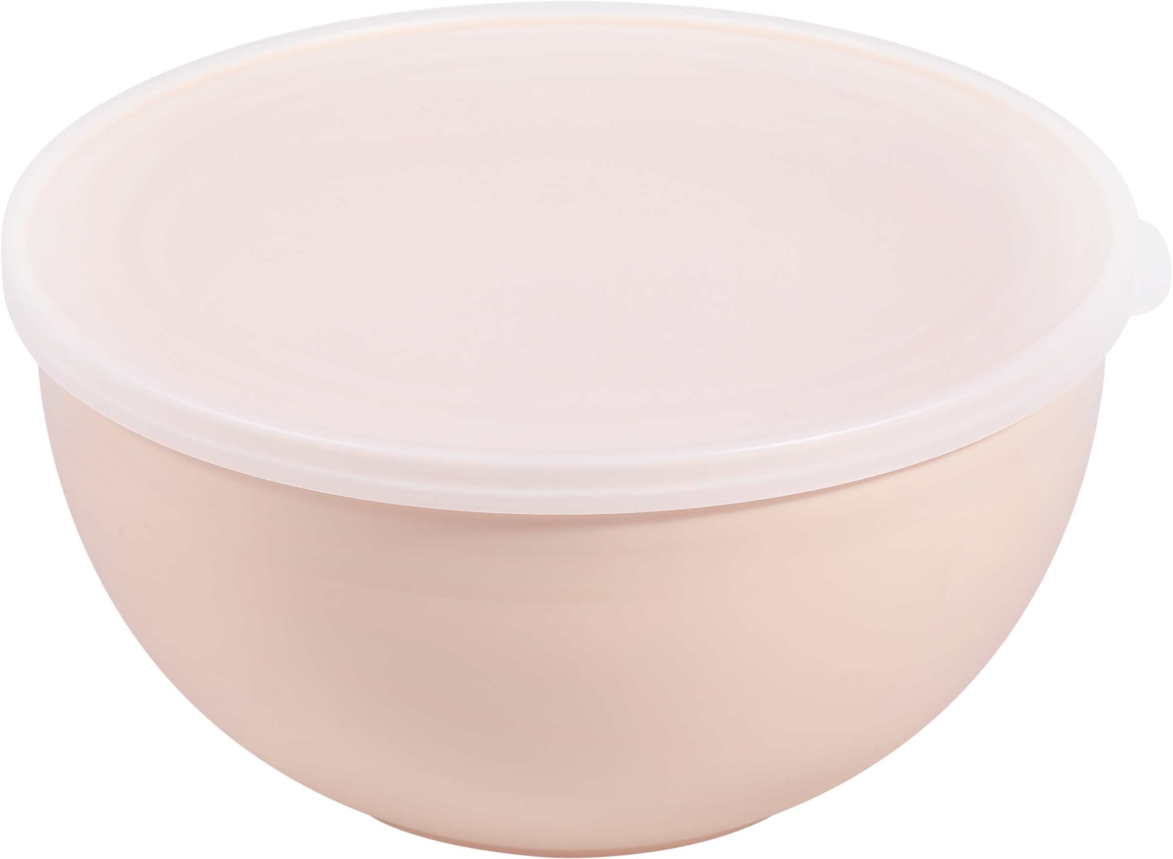 Изображение товара Миска ПОЛИМЕРБЫТ Line с крышкой 2л из полипропилена для сервировки и хранения