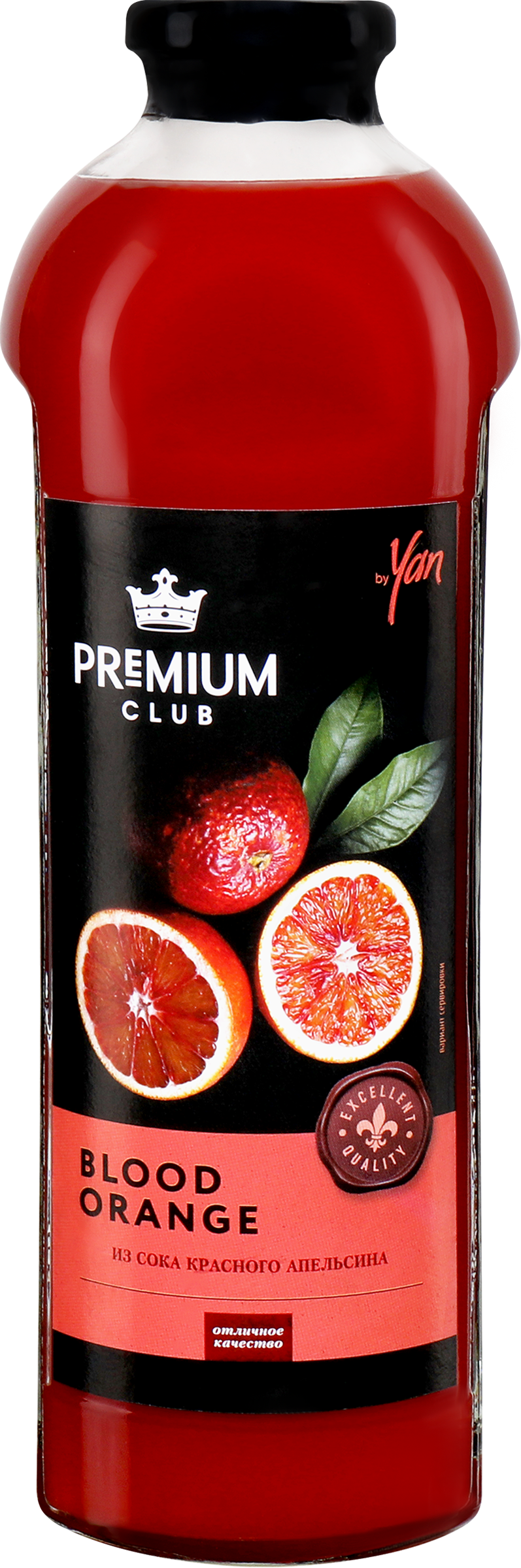 Изображение товара Напиток сокосодержащий PREMIUM CLUB из красного апельсина 0.93л