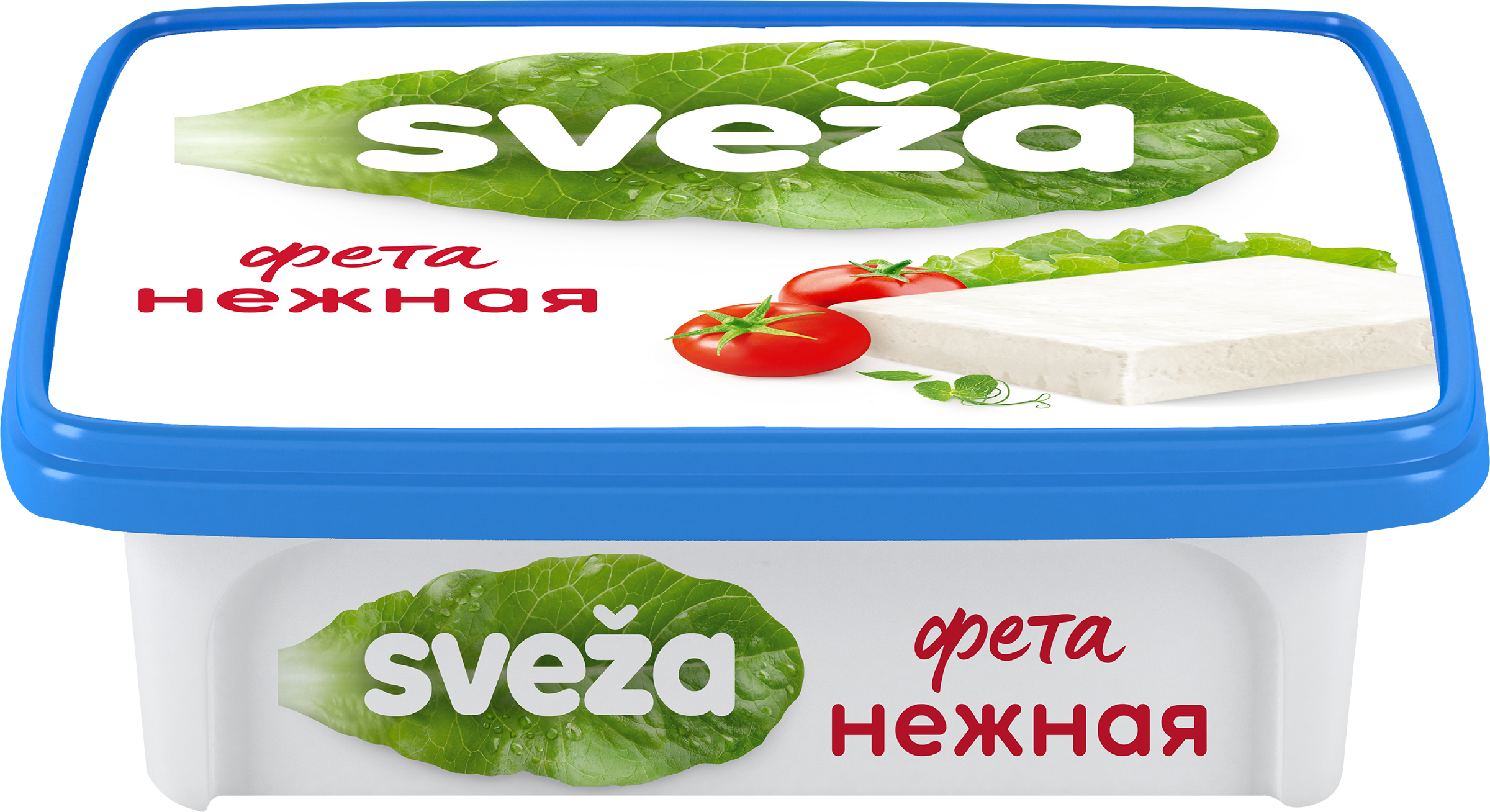 Изображение товара Сыр рассольный SVEZA Фета Нежная 45%, без змж, 250г