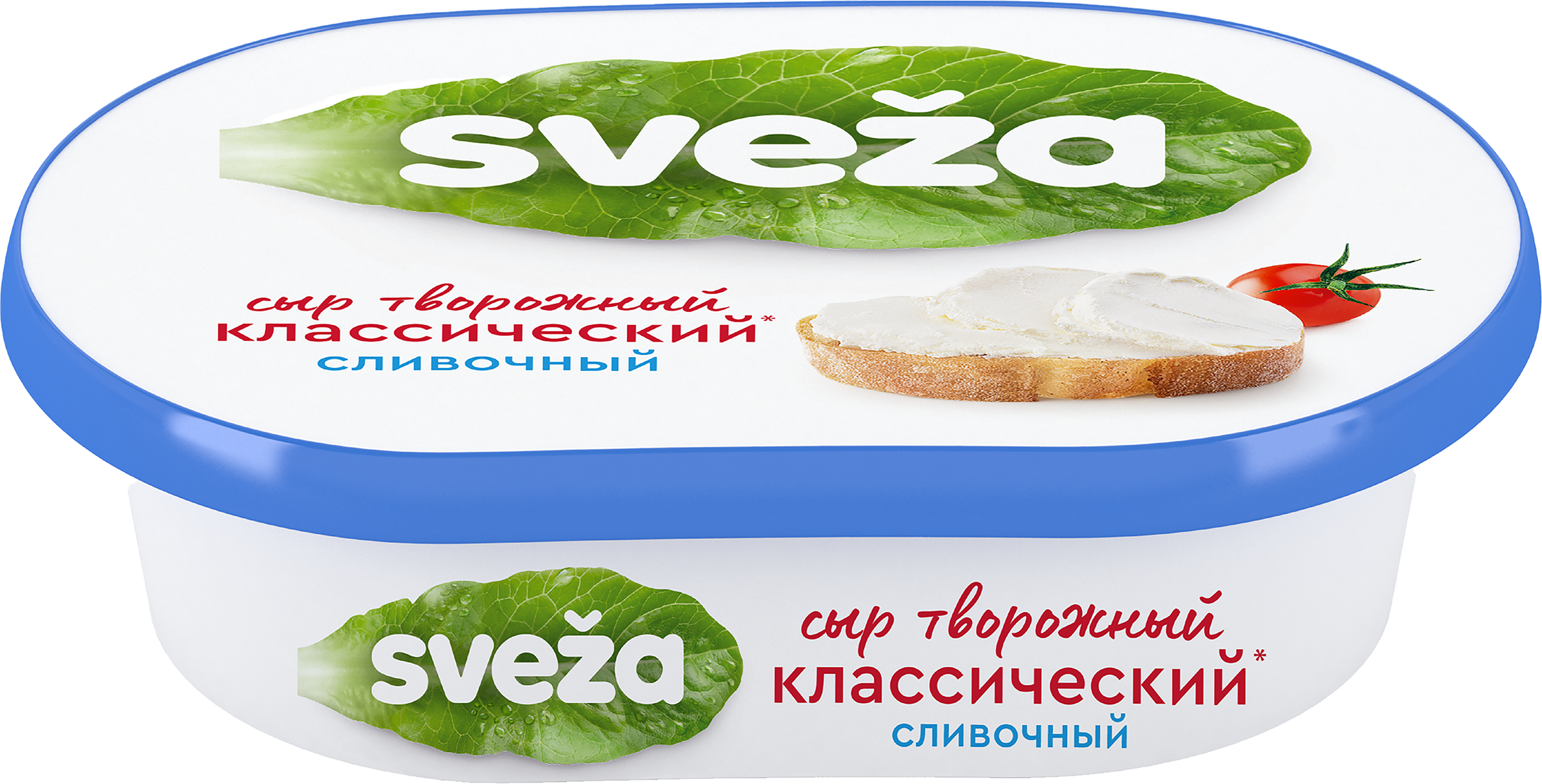 Изображение товара Сыр творожный SVEZA сливочный 60% 150г нарезанный, натуральный