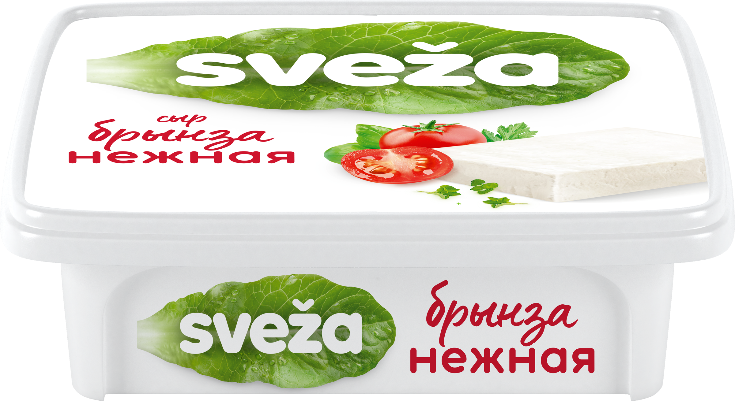 Изображение товара Сыр рассольный SVEZA Брынза Нежная 45%, 250г, без змж