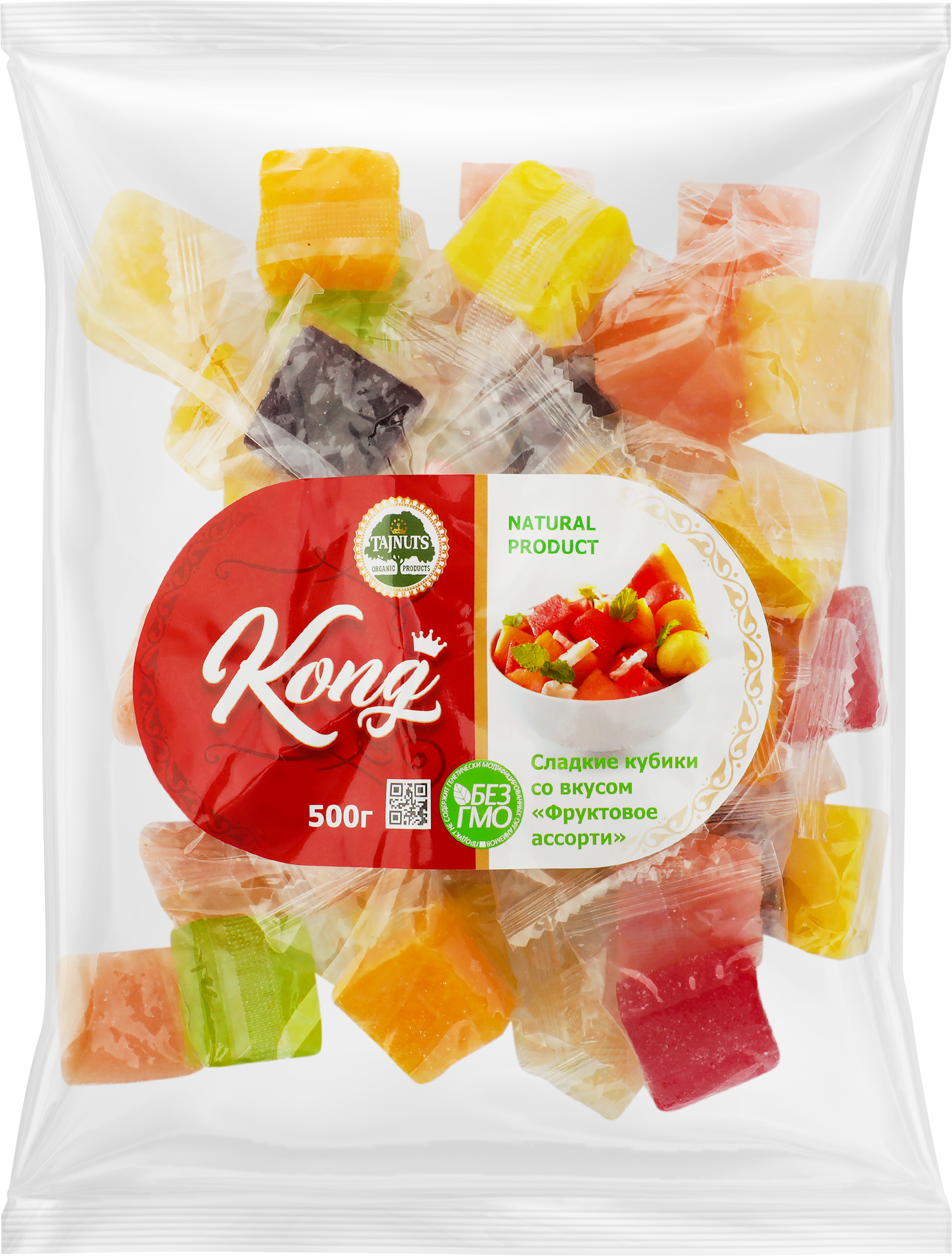 Изображение товара Микс кубики, фасованный, весовой - сладость для чая и выпечки