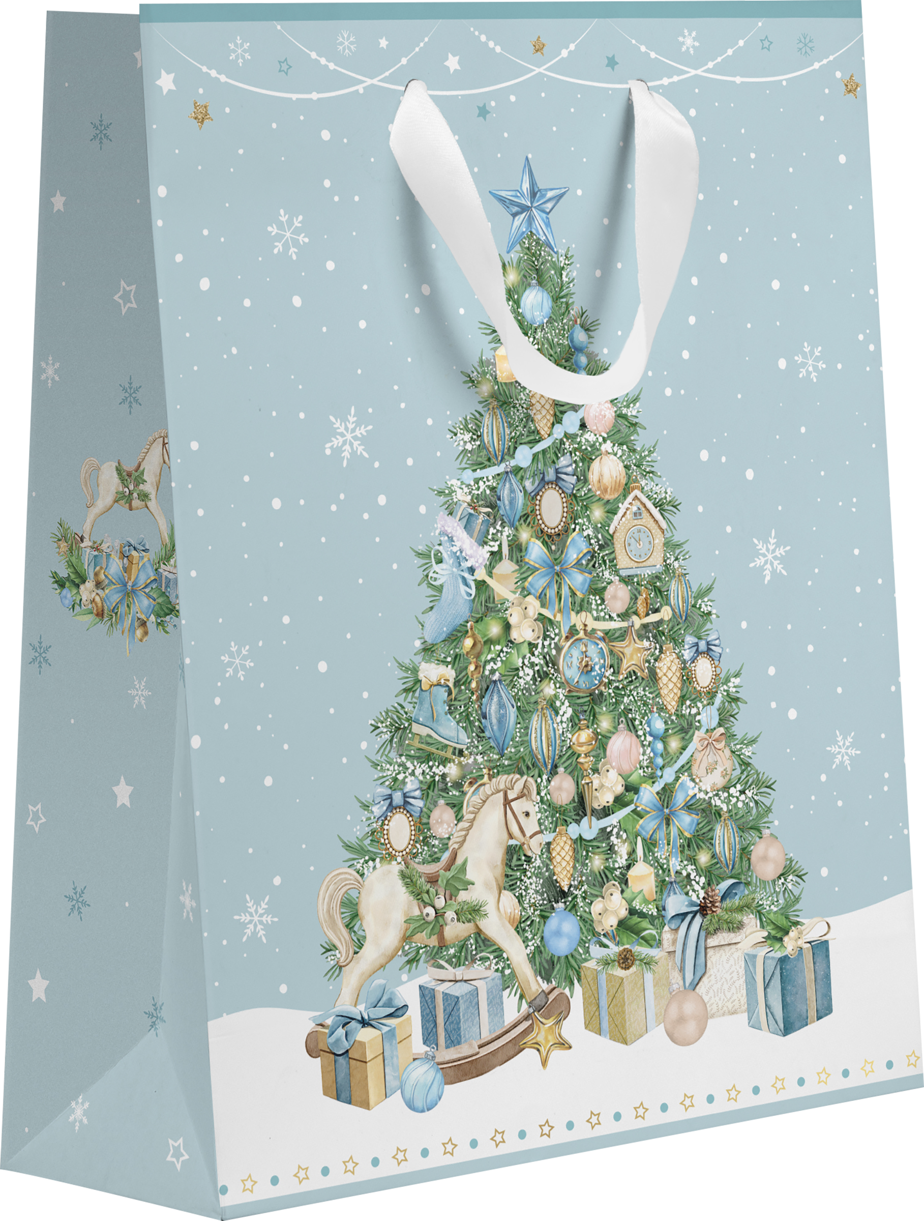 Изображение товара Подарочный пакет Сказочные друзья 22,7х18х10см бумага с изображением