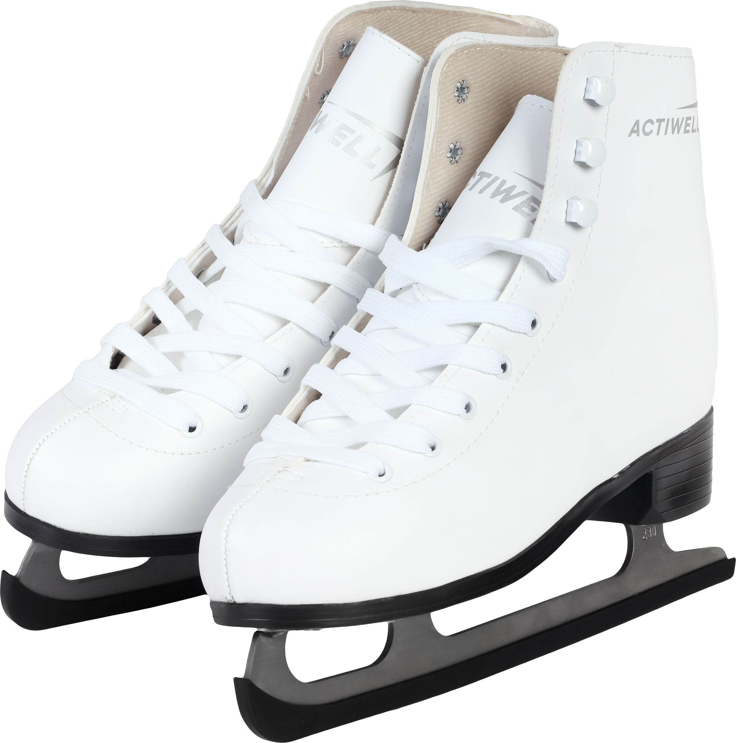 Изображение товара Коньки фигурные ACTIWELL р 36-38 белые для фигурного катания