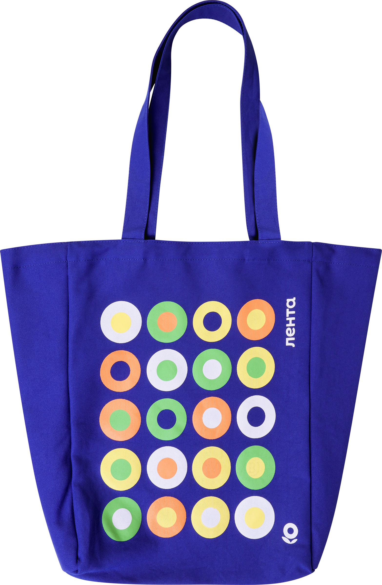 Изображение товара Сумка-шопер ЛЕНТА 50x42см в синих и зеленых цветах