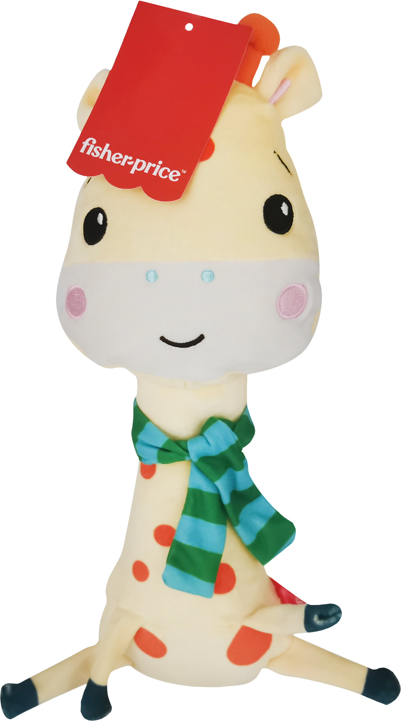 Изображение товара Мягкая игрушка Жираф Fisher Price для малышей 33х6х22см