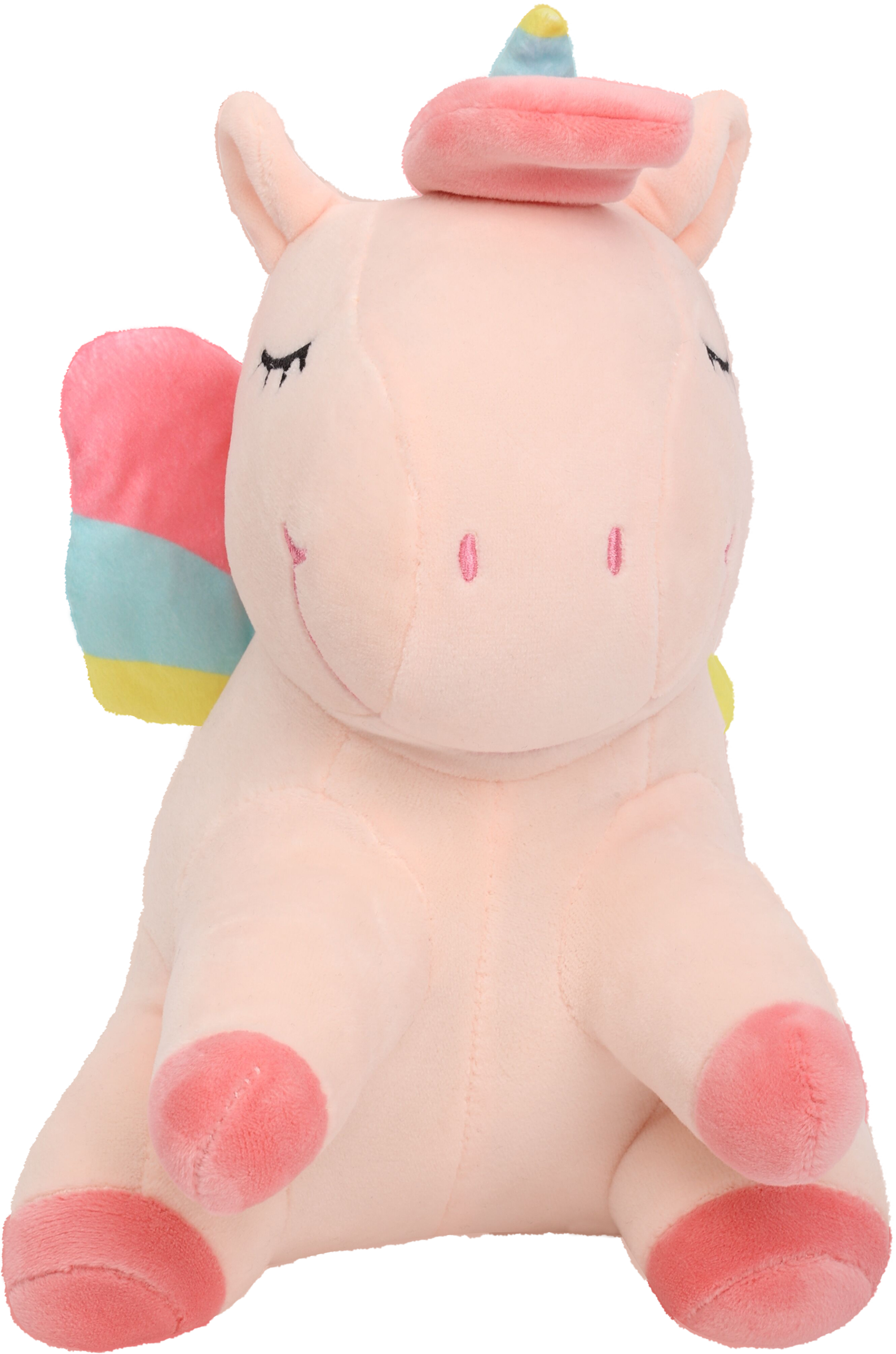 Изображение товара Мягкая игрушка Плюшевый единорог LOLA FUN 25см для малышей