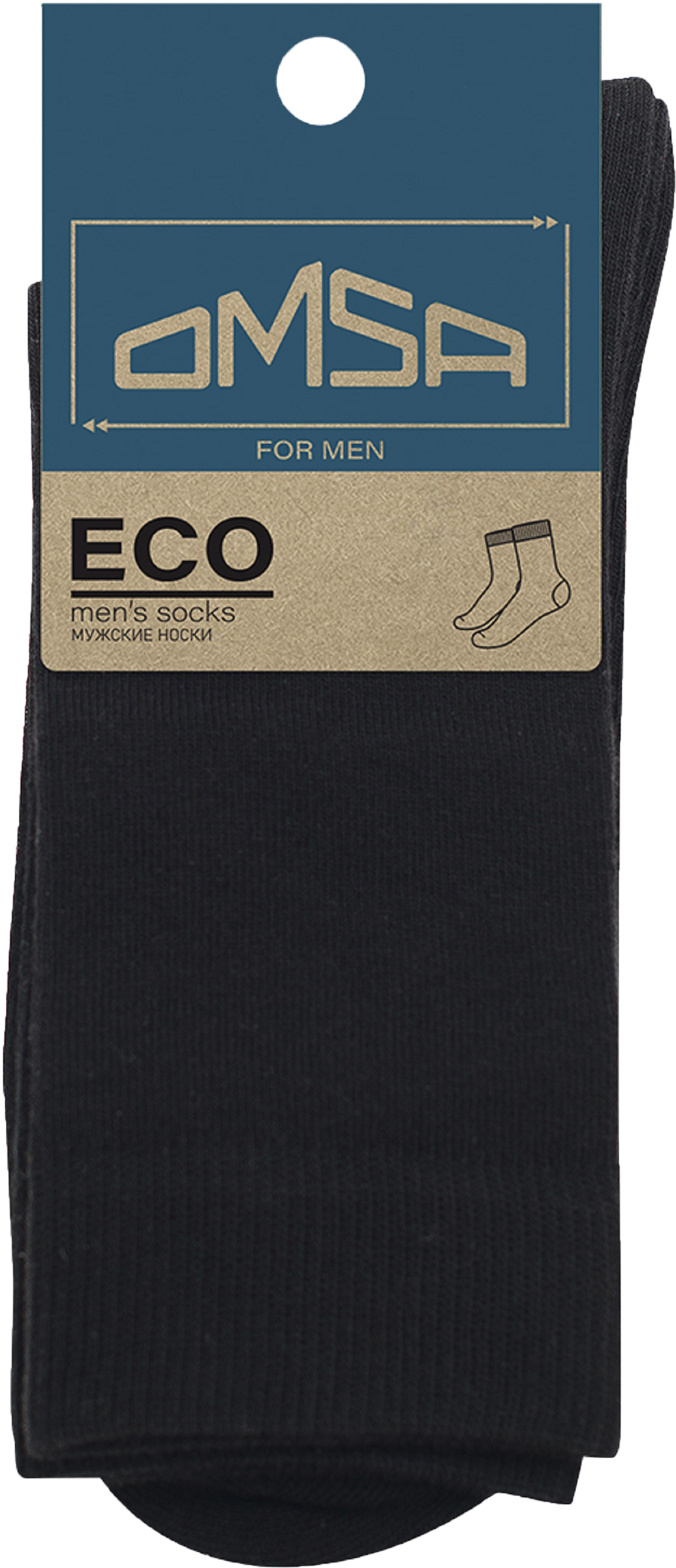 Изображение товара Мужские носки OMSA Eco р 39-41/42-44/45-47, классика, комфорт