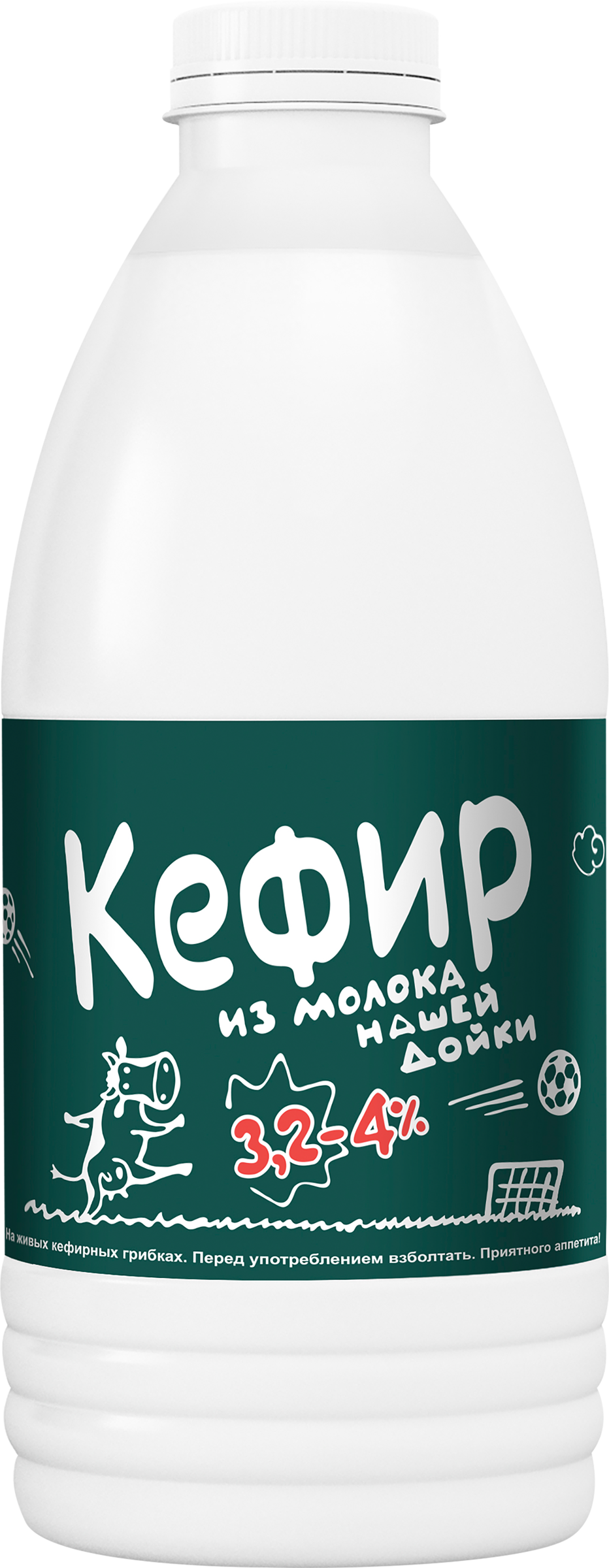 Изображение товара Кефир НАШЕЙ ДОЙКИ 3,2–4%, без змж, 900г