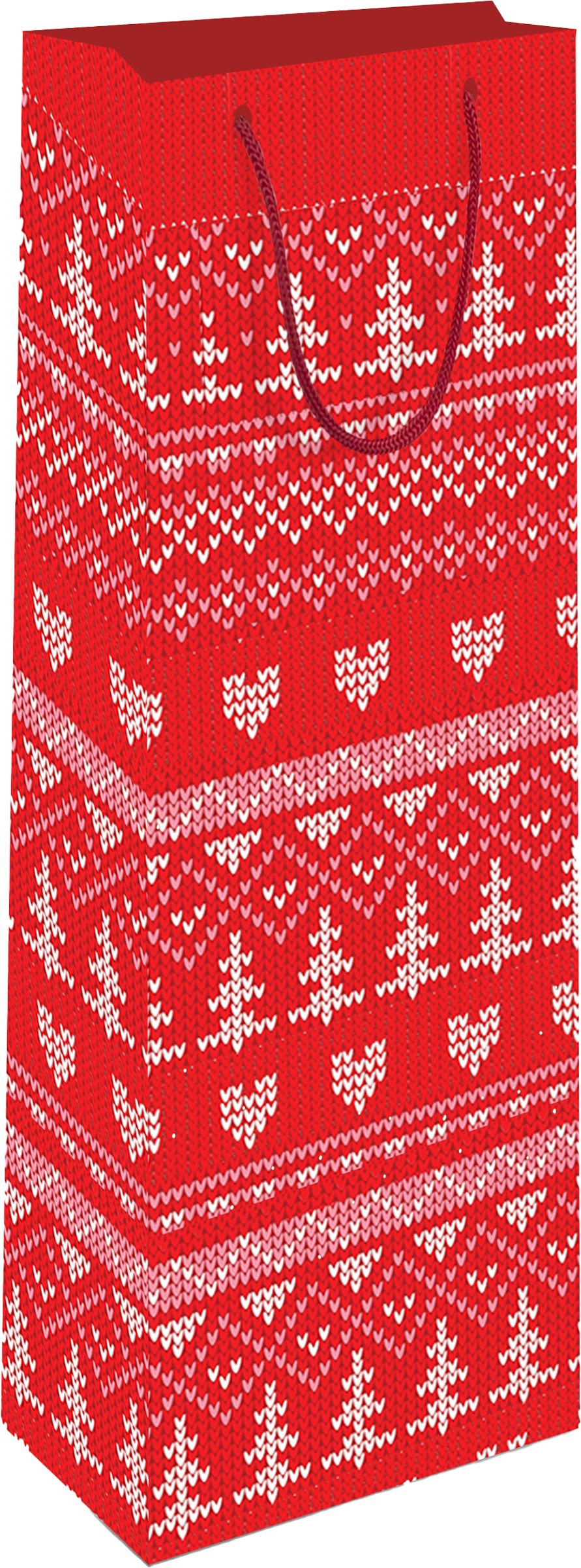 Изображение товара Подарочный пакет АРТ ДИЗАЙН Новый год 12х36см рождественский дизайн