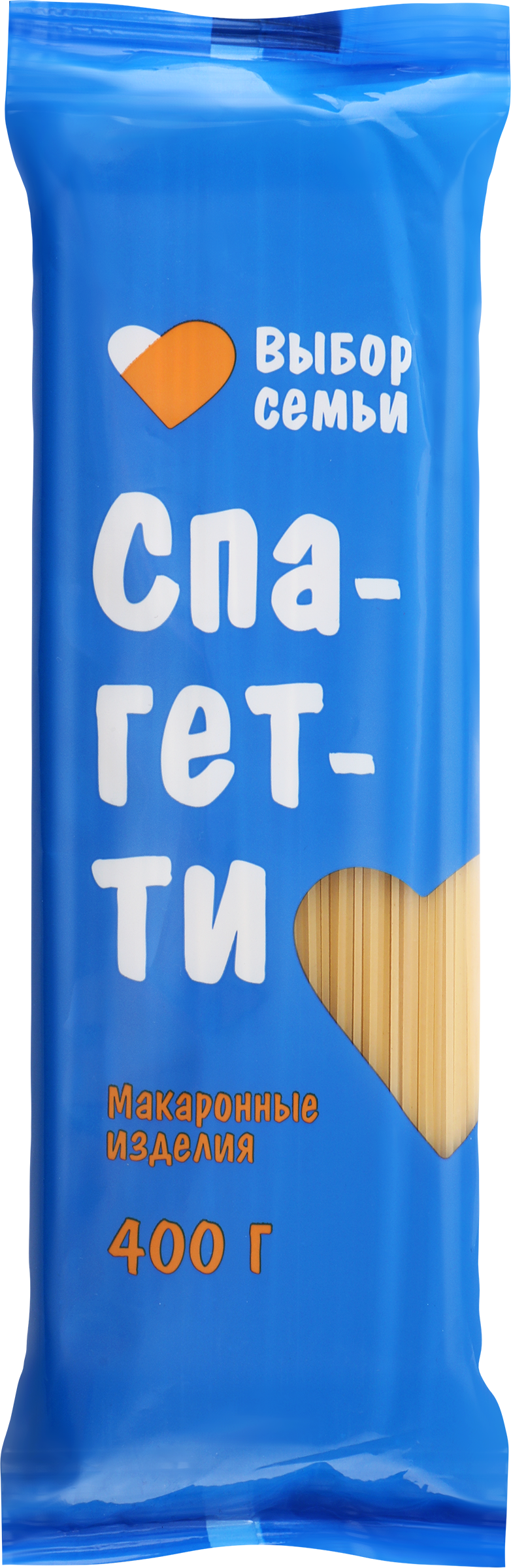 Изображение товара Макароны ВЫБОР СЕМЬИ Спагетти группа В, 400г