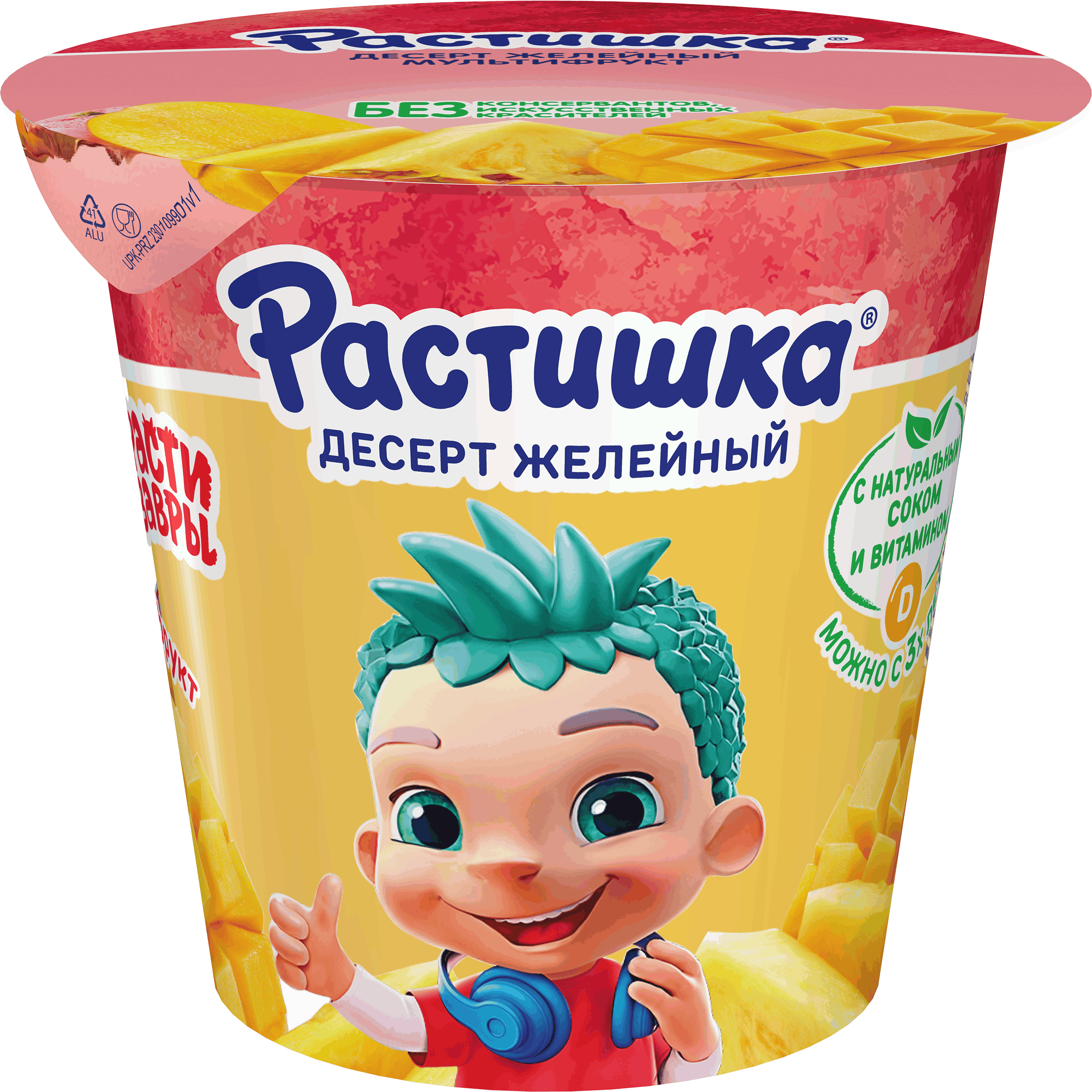 Изображение товара Желе РАСТИШКА Мультифрукт, 100г