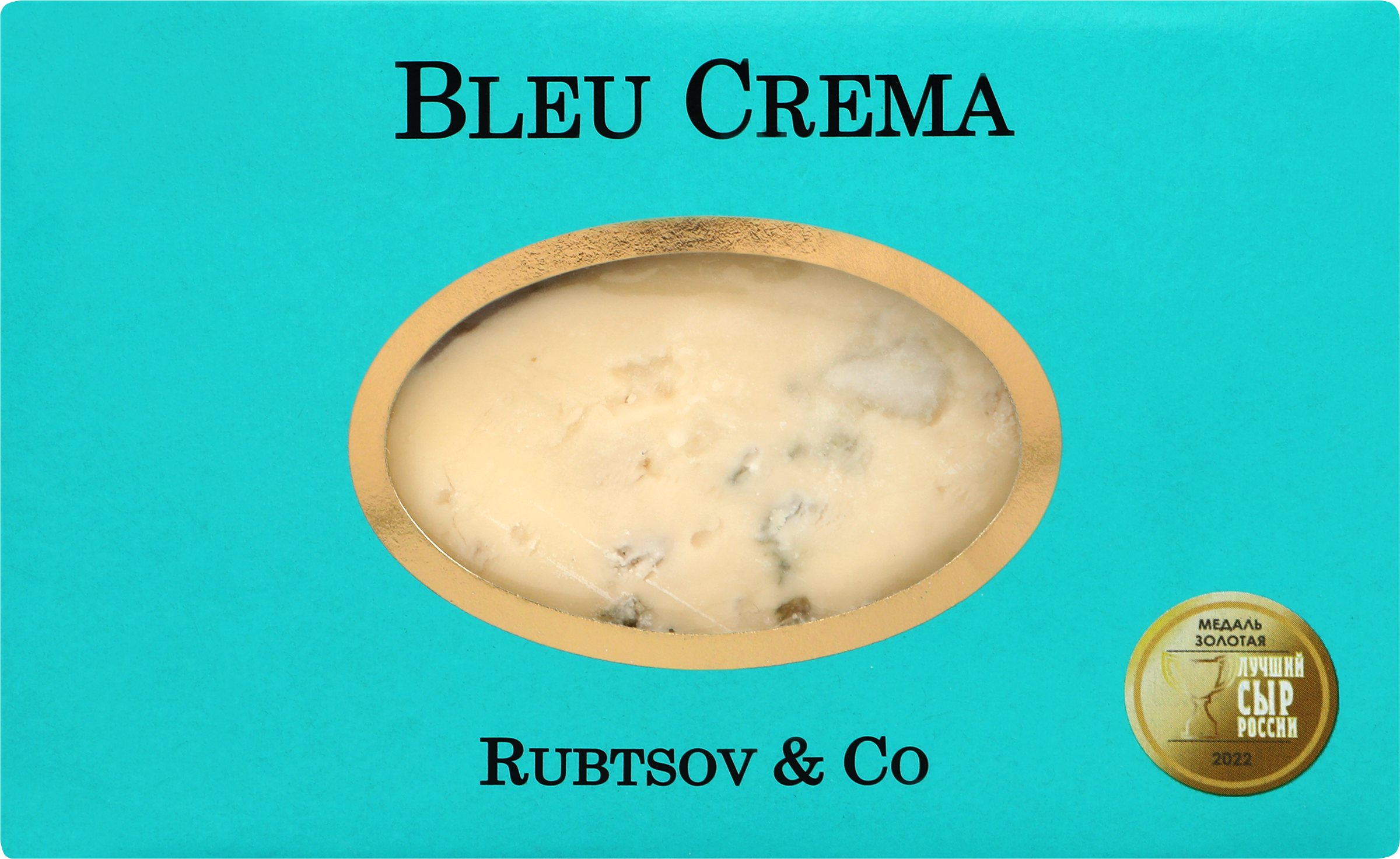 Изображение товара Сыр мягкий RUBTSOV & CO Блю Крема с голубой плесенью 70% 90г