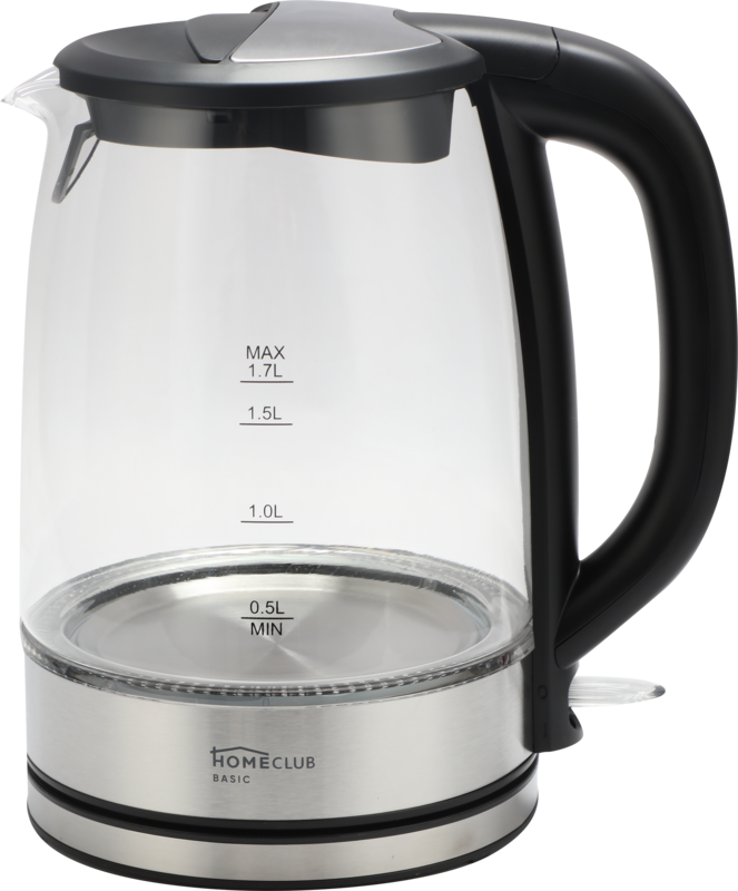 Изображение товара Чайник HOMECLUB Strix стекло 1.7л арт. KEG5809-GS