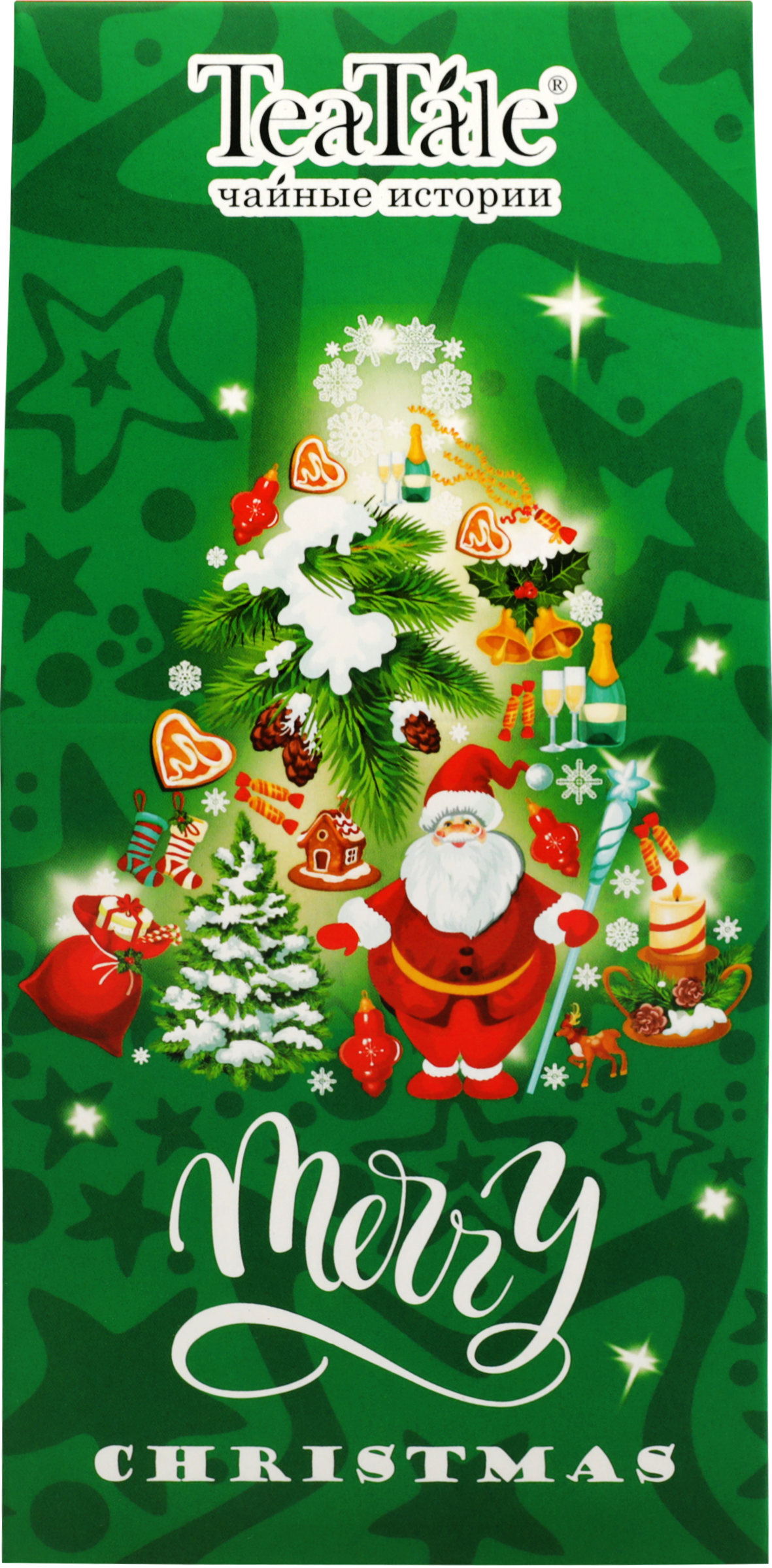 Изображение товара Чай черный TEATALE Christmas Time байховый с ароматом сливы среднелистовой, 50г