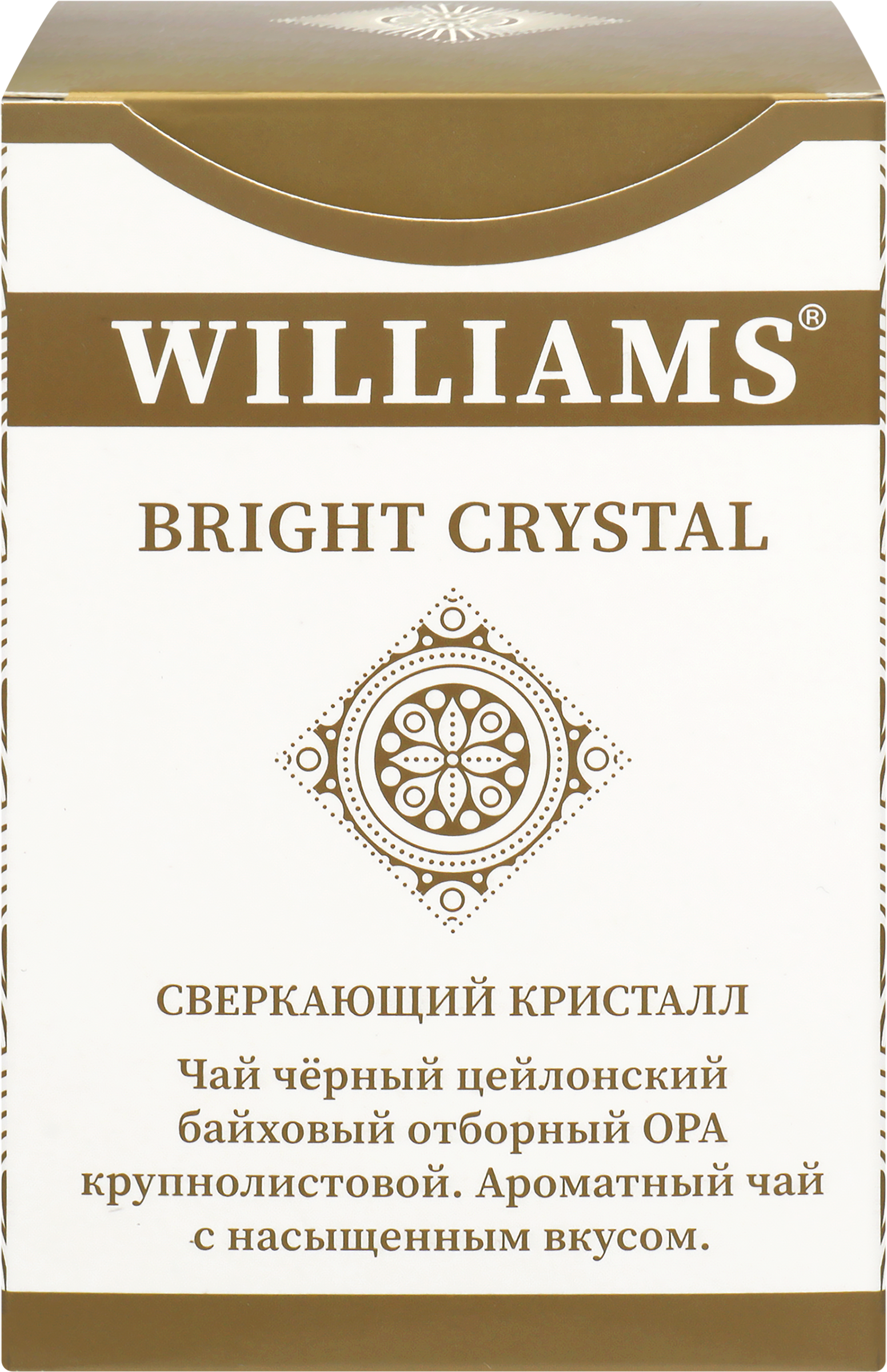 Изображение товара Чай черный WILLIAMS Bright Crystal OPA отборный цейлонский 100г