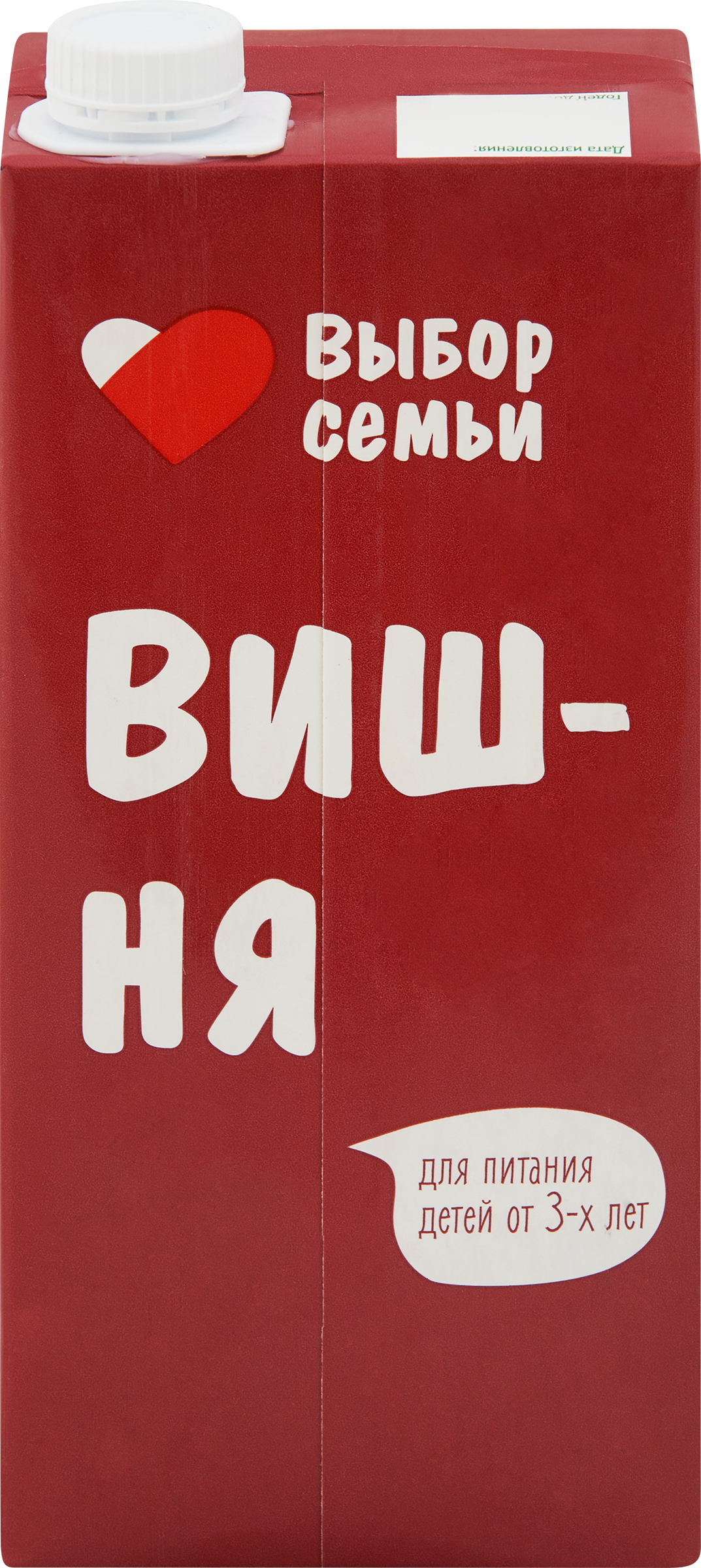 Изображение товара Нектар ВЫБОР СЕМЬИ Вишневый, 0.95л