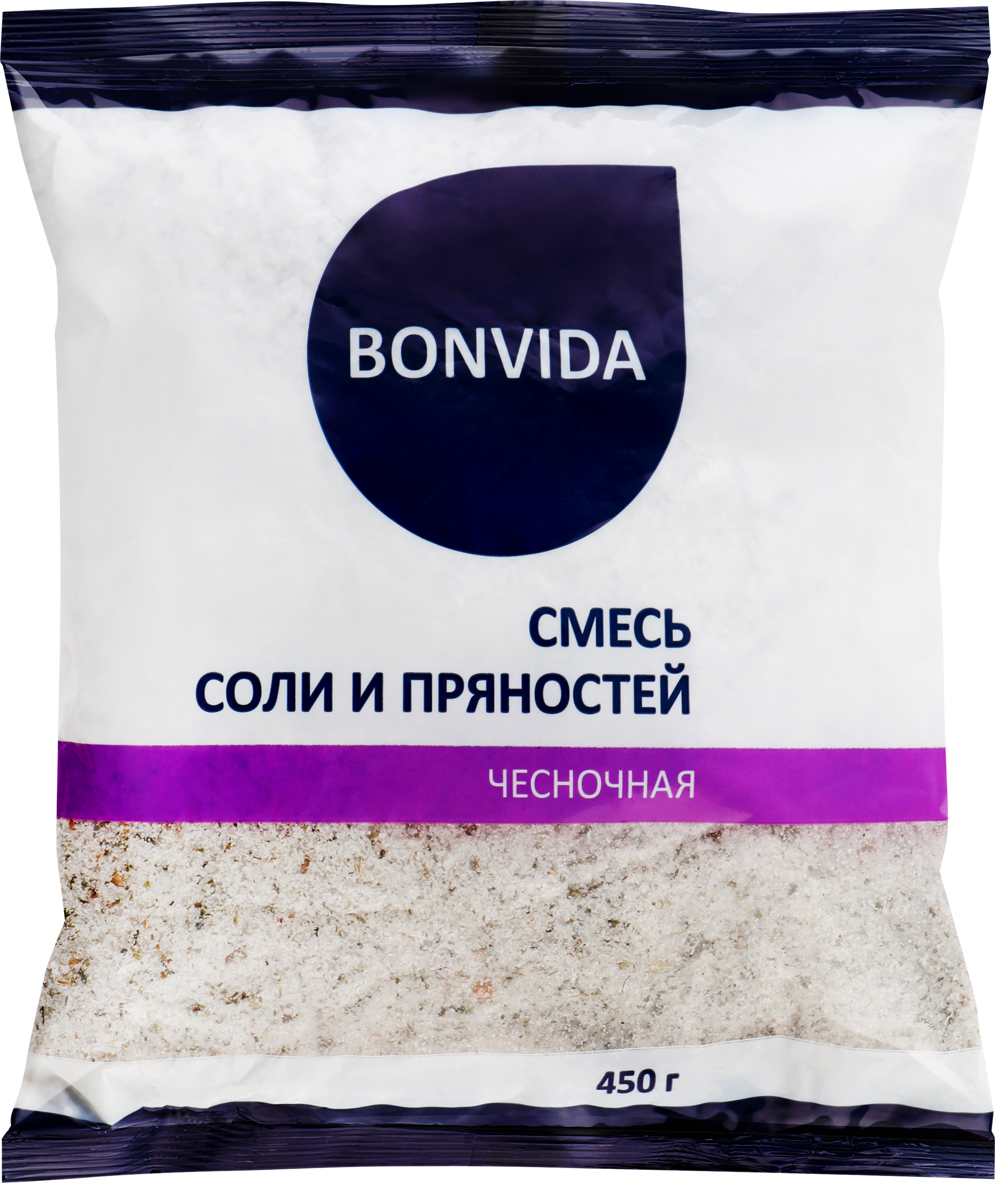Изображение товара Соль BONVIDA Чесночная с пряностями, 450г