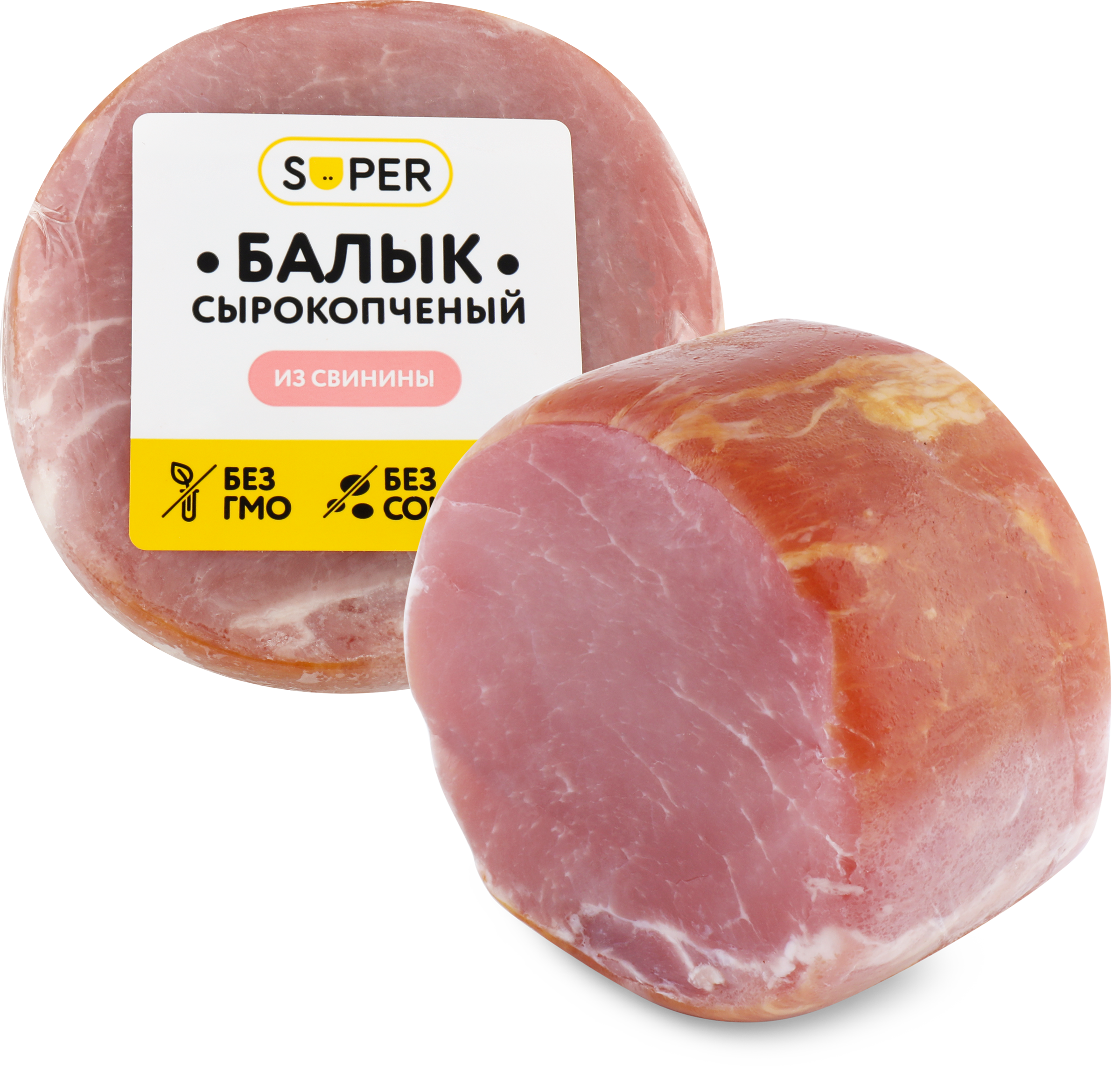Изображение товара Балык сырокопченый из свинины SUPER, 300г