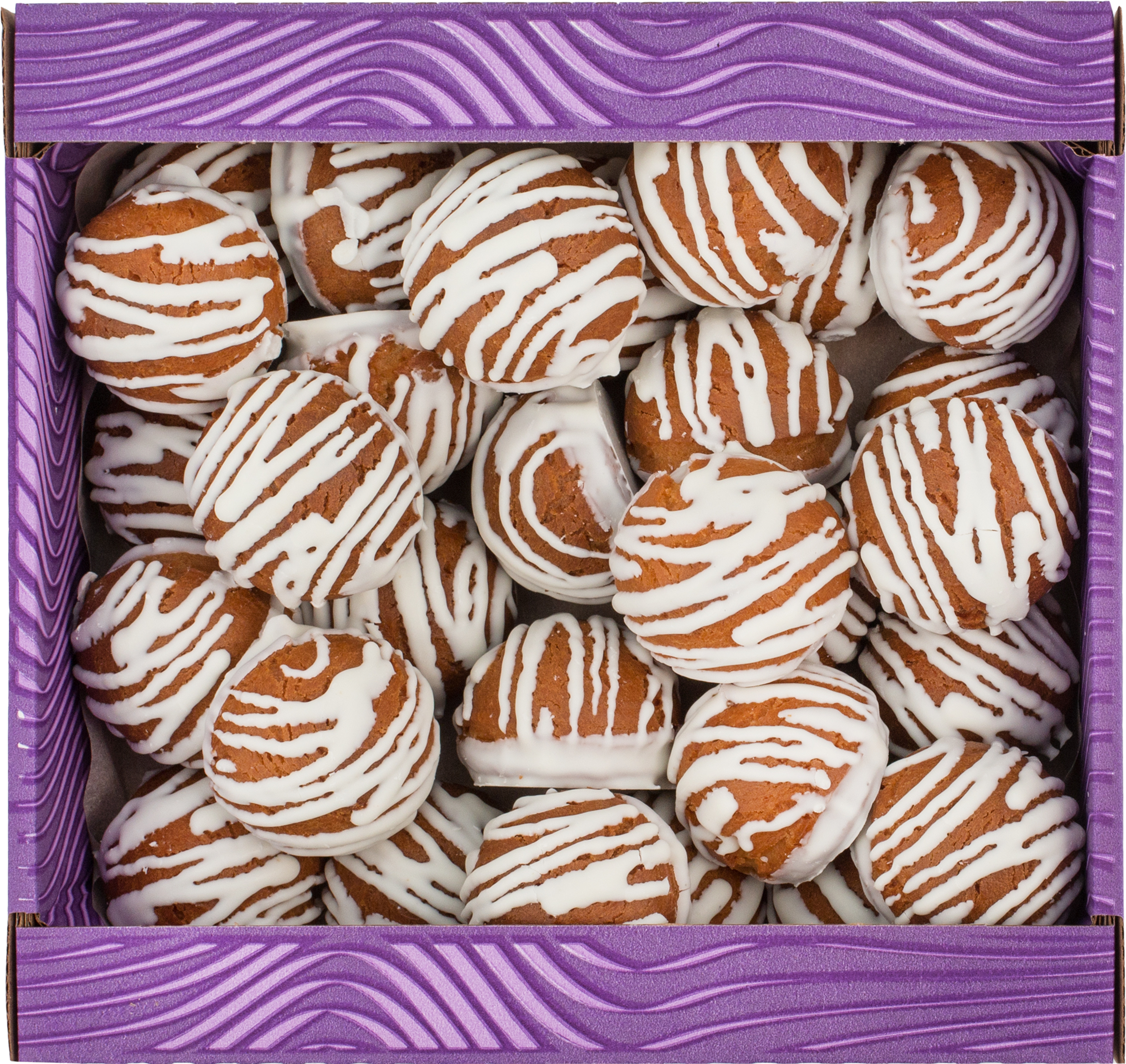 Изображение товара Печенье заварное DELISSE в белой глазури, 400г