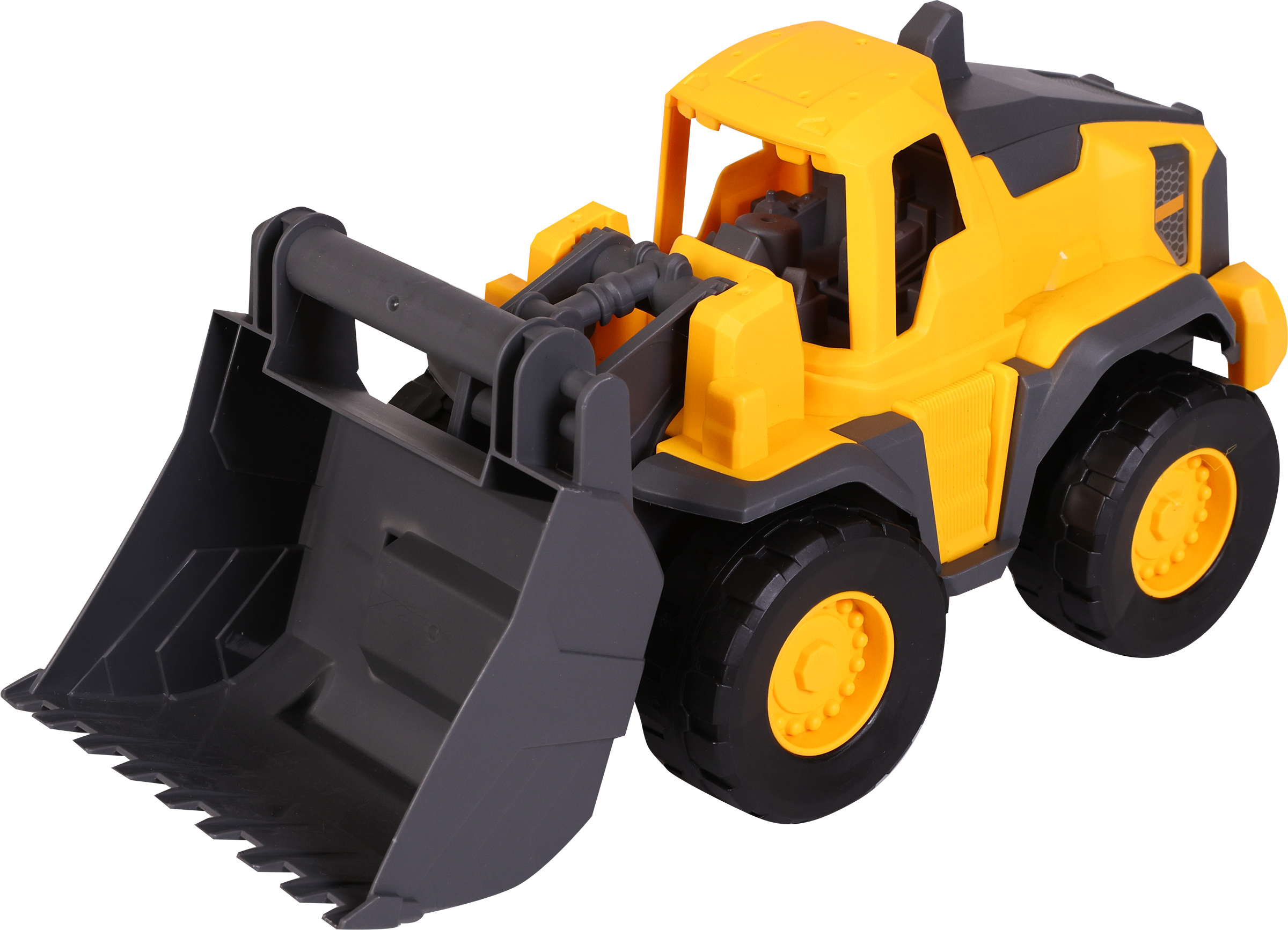 Изображение товара Игрушка Трактор BIGGA инерционный 29см для детей от 3 лет желтый