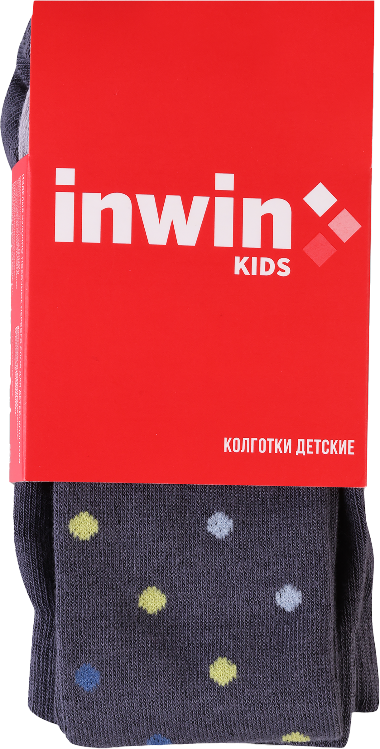 Изображение товара Детские колготки INWIN в горошек р. 86-140, мягкие и эластичные