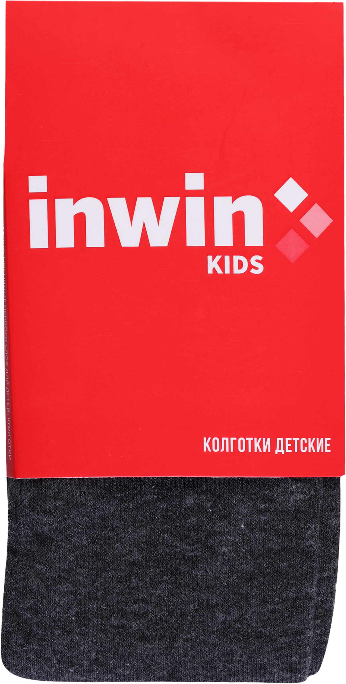 Изображение товара Детские колготки INWIN р 86-140, серый меланж, уникальный комфорт и теплоизоляция