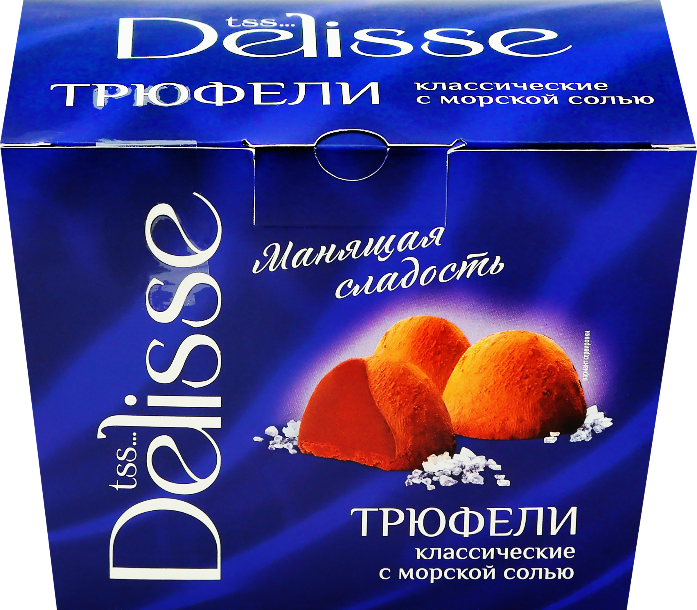 Изображение товара Конфеты DELISSE Трюфель с морской солью, 175г