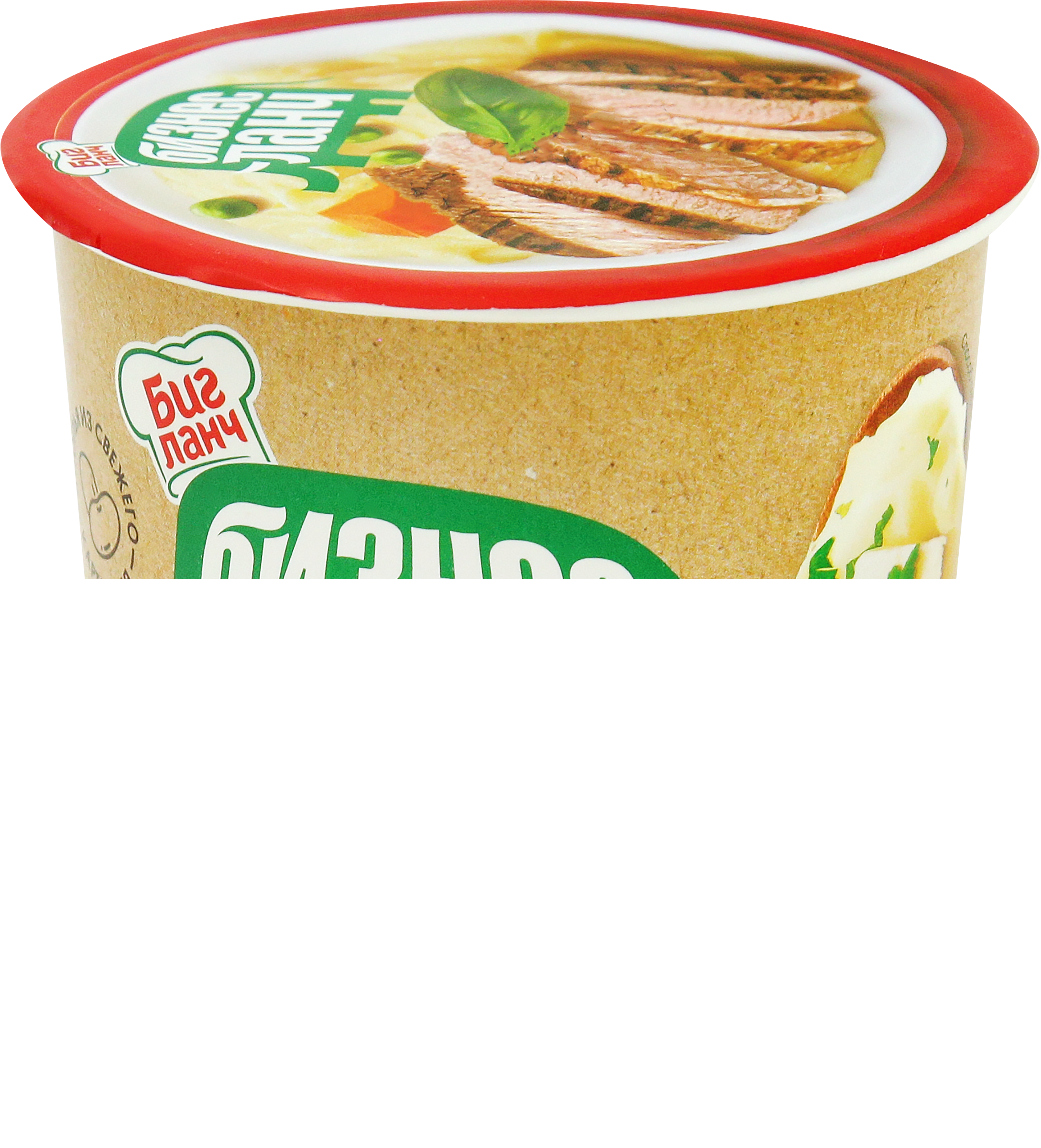 Изображение товара Пюре картофельное с говядиной БИЗНЕС ЛАНЧ 40г быстрое приготовление