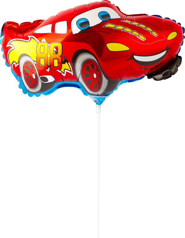 Изображение товара Фольгированный шар воздушный Мини Фигура на палочке в ассортименте