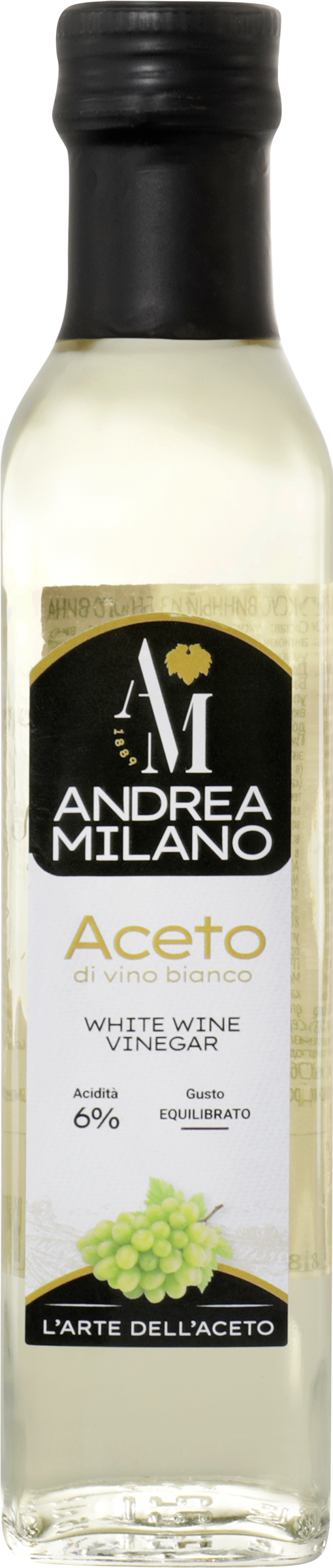 Изображение товара Уксус винный ANDREA MILANO из белого вина, 250мл