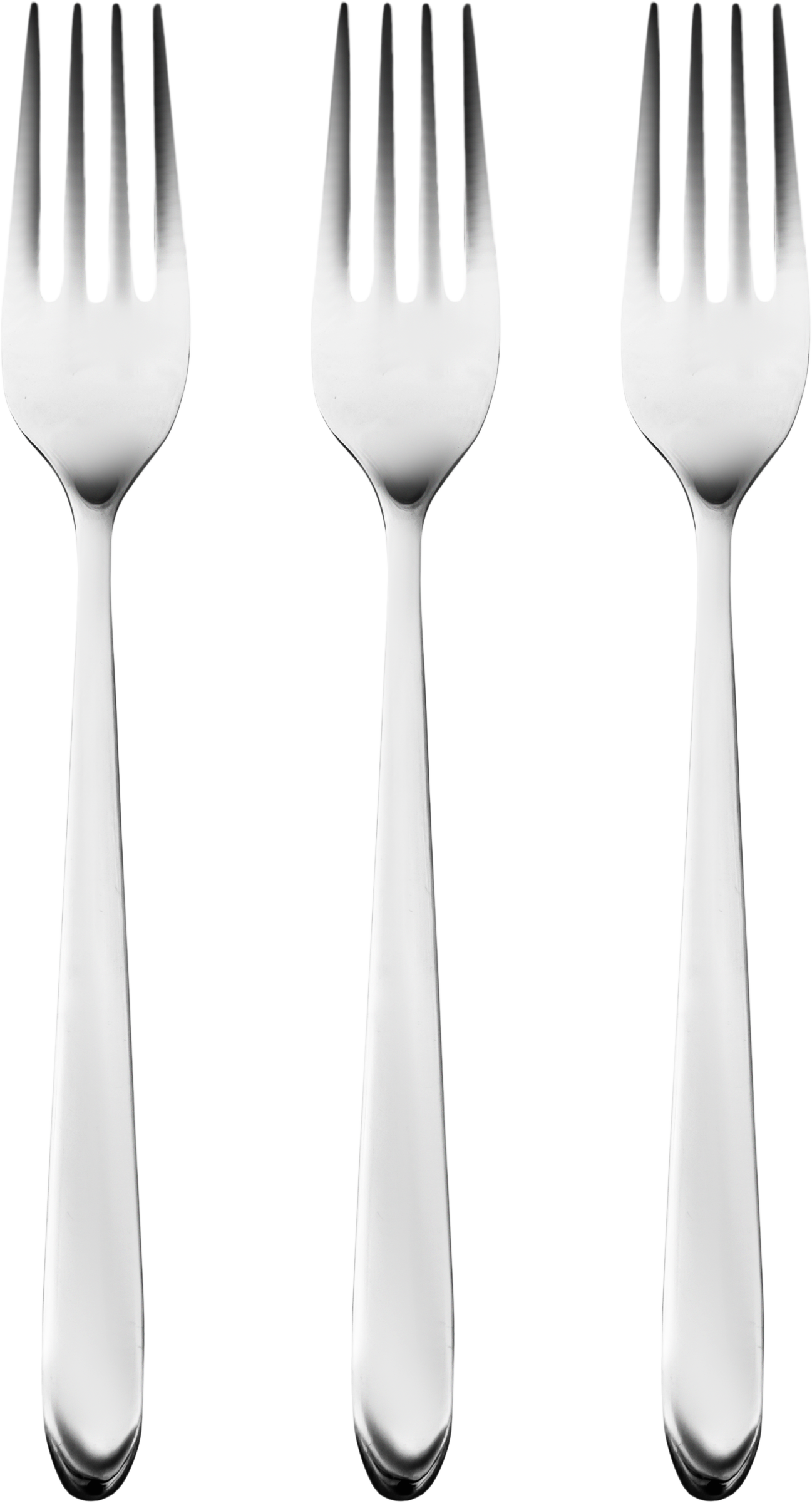 Изображение товара Вилка столовая HOMECLUB Bacio нержавеющая сталь 3 шт для сервировки