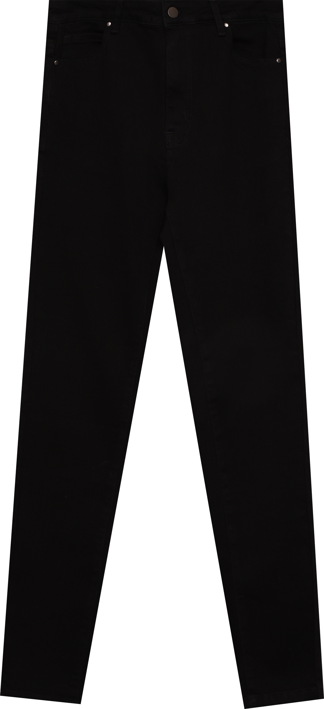 Изображение товара Джинсы женские YOUKO скинни, черные, Арт. YK-8