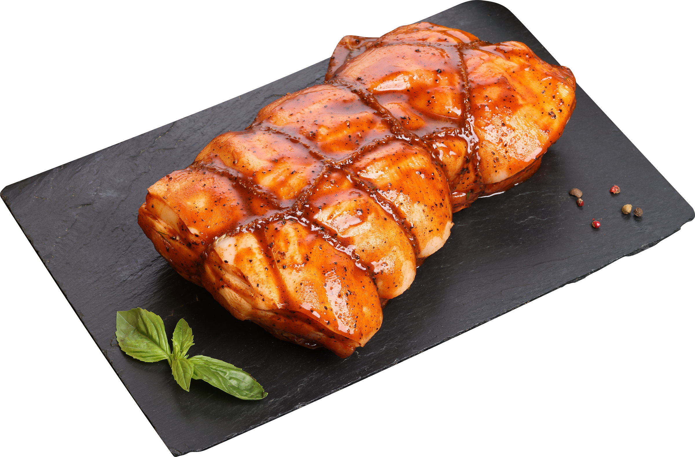 Изображение товара Грудинка свиная ЛЕНТА FRESH с зеленью и чесноком