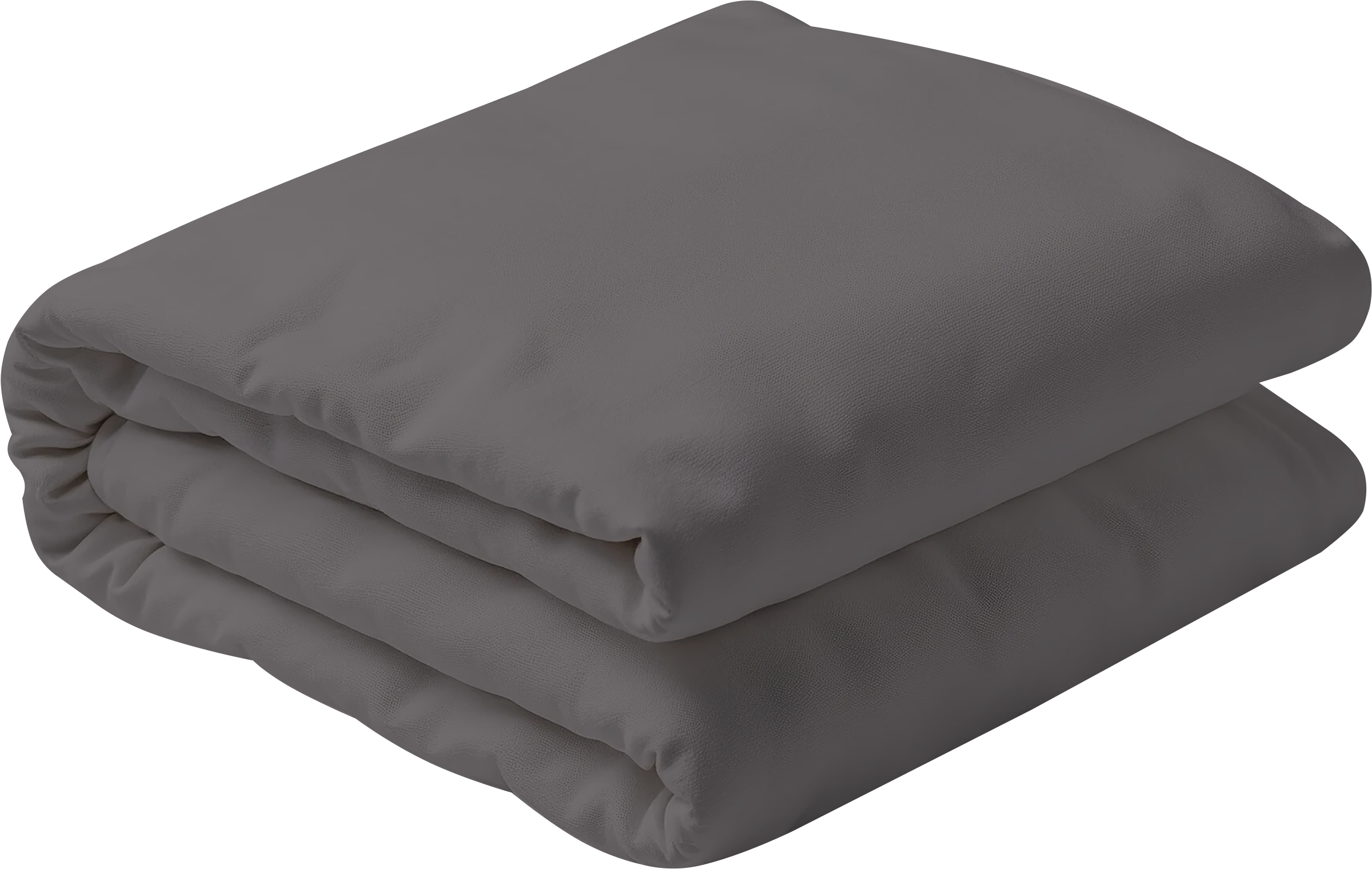 Изображение товара Пододеяльник 1,5-спальный HOMECLUB серый поплин качество премиум