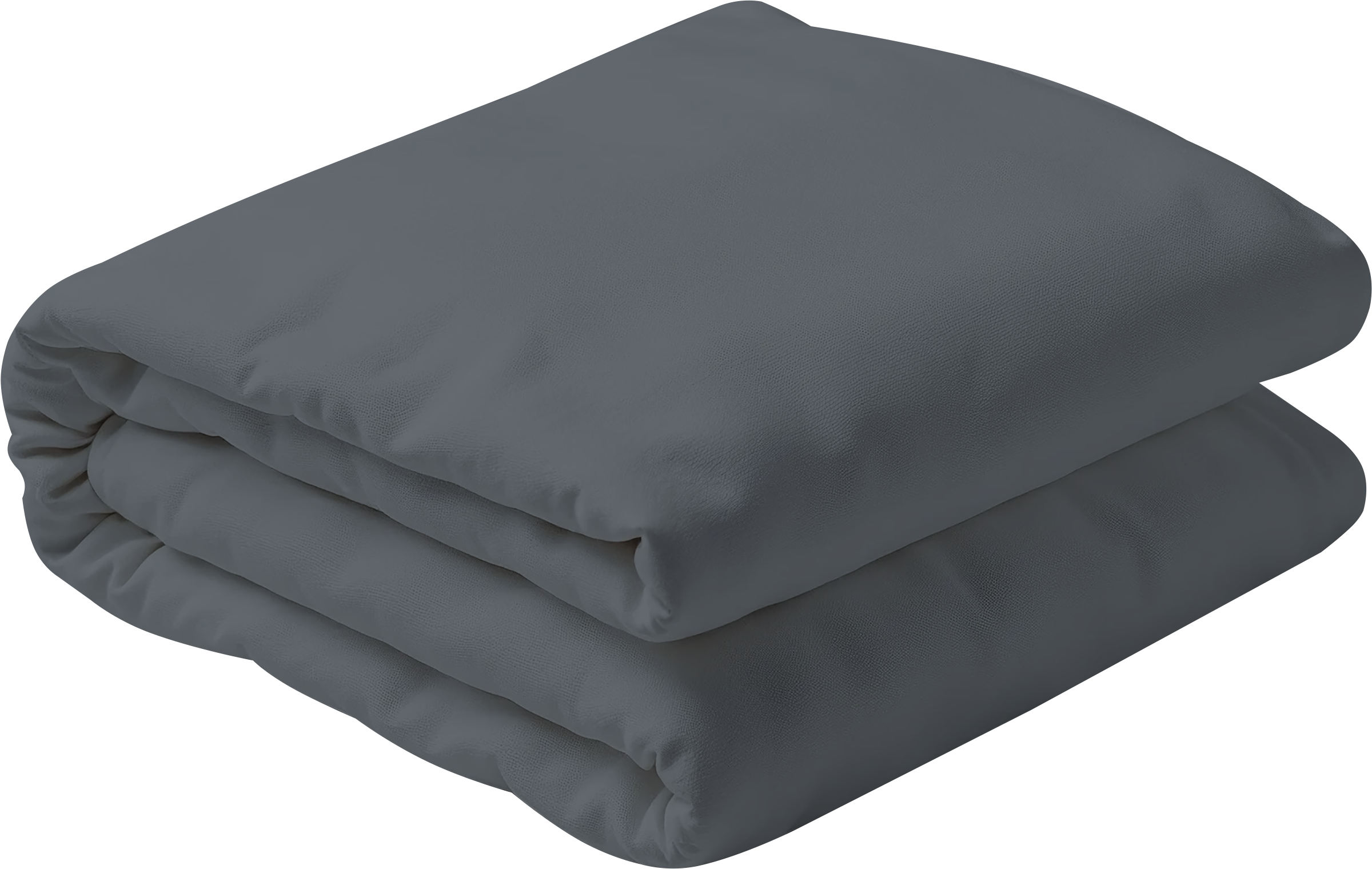 Изображение товара Пододеяльник Евро HOMECLUB серый поплин 100% хлопок Россия