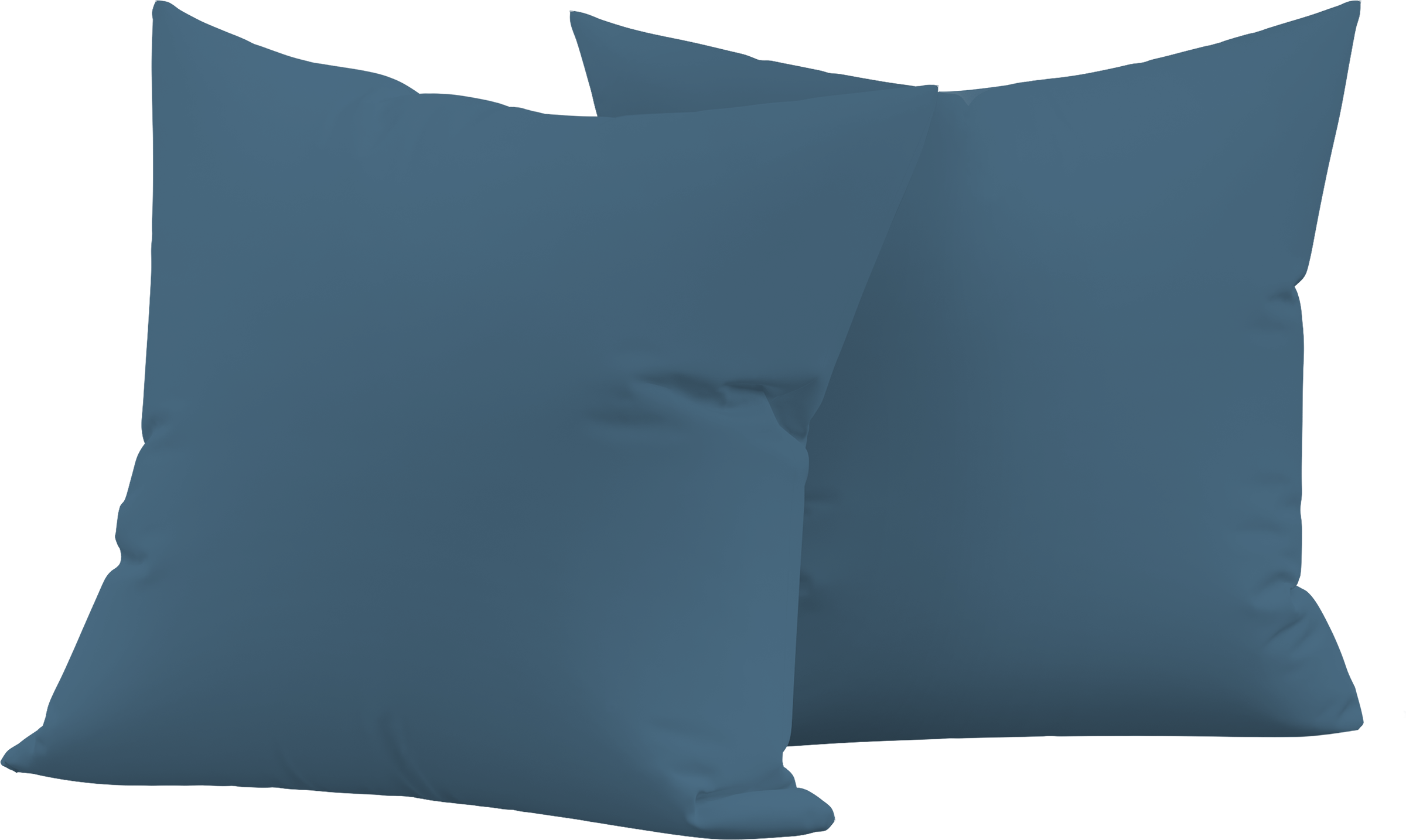 Изображение товара Набор наволочек HOMECLUB 70x70см синий поплин 2шт для сна и отдыха